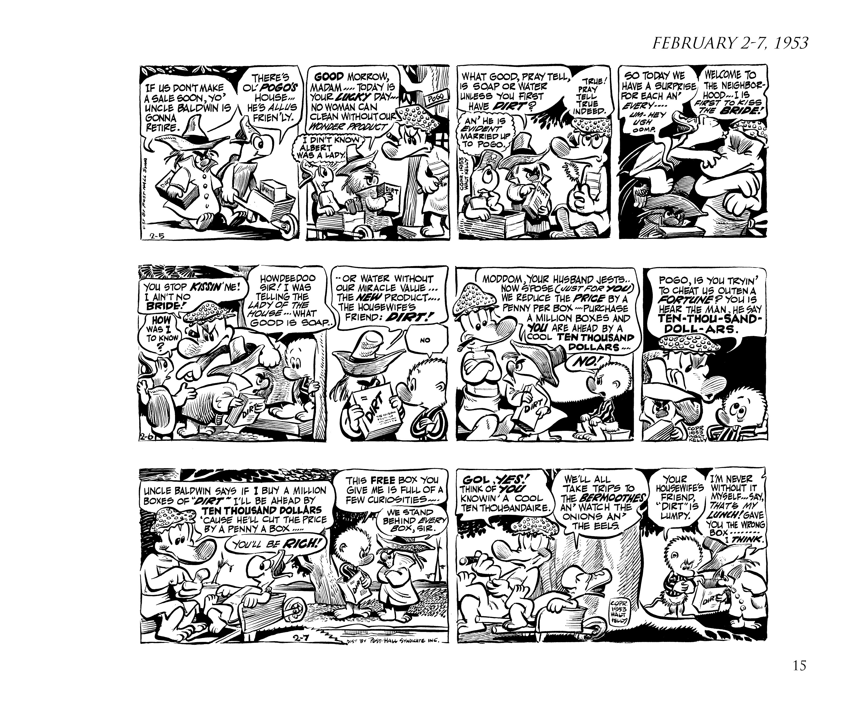 Read online Pogo by Walt Kelly: The Complete Syndicated Comic Strips comic -  Issue # TPB 3 (Part 1) - 27