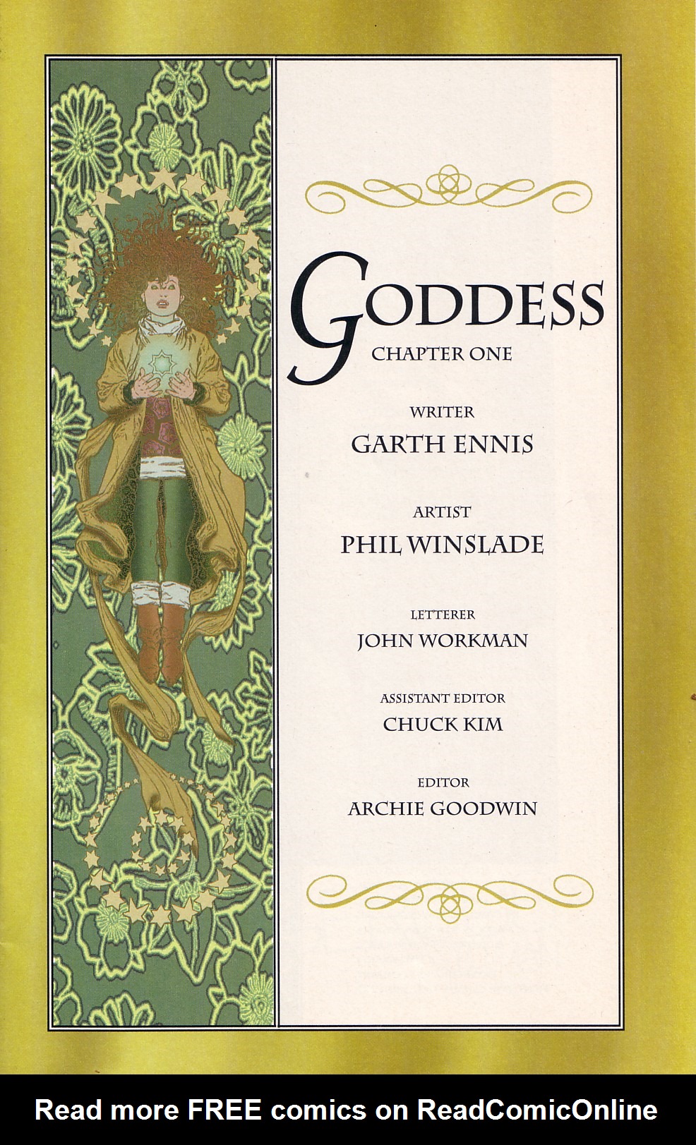 Read online Goddess comic -  Issue #1 - 2