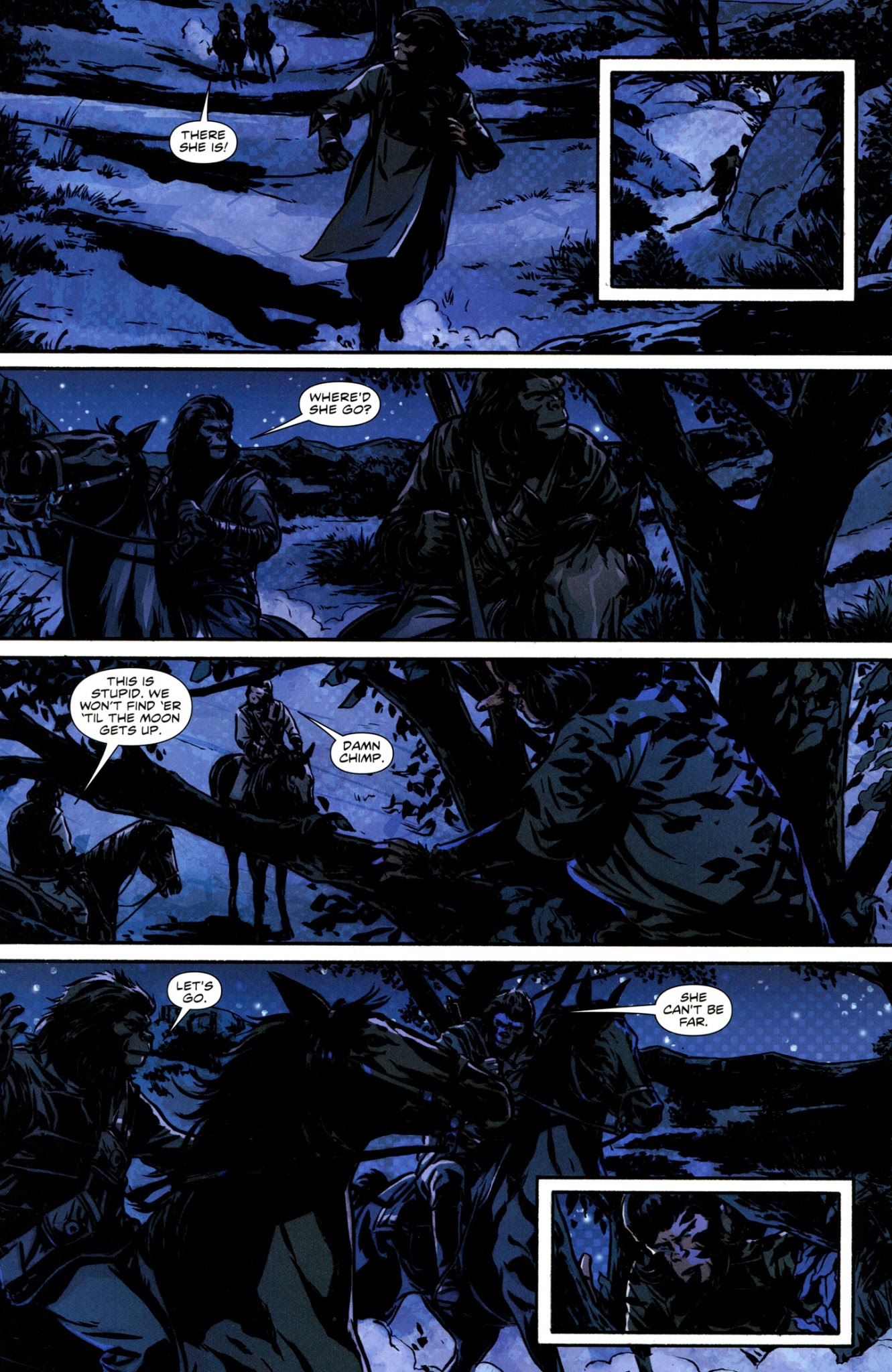 Read online Exile on the Planet of the Apes comic -  Issue #2 - 6