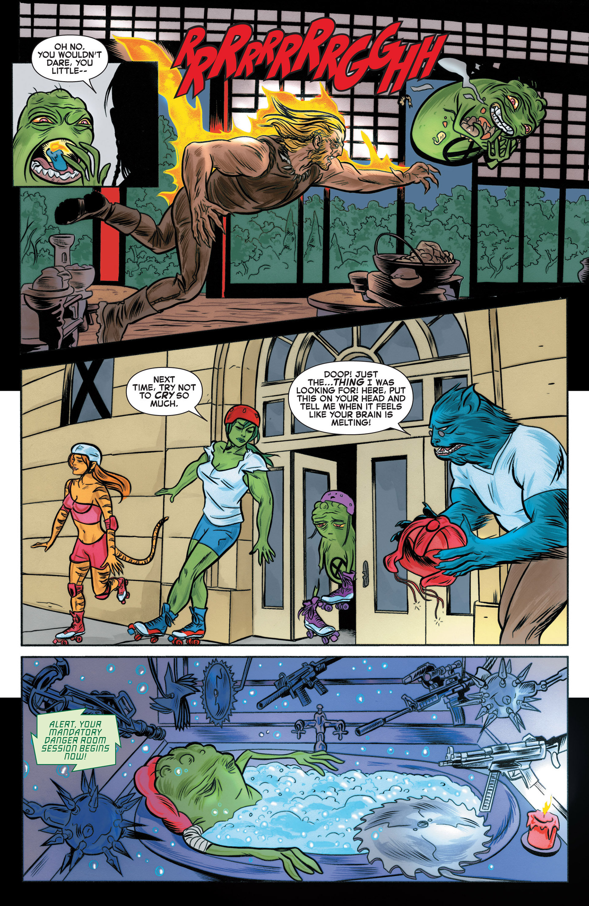 Read online Wolverine & The X-Men comic -  Issue #17 - 18