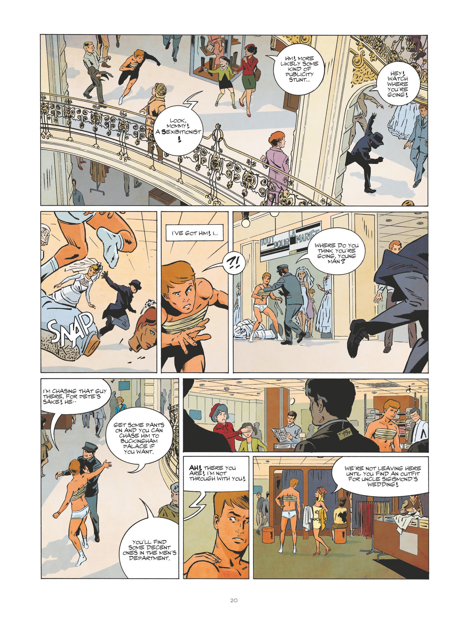 Read online The Mighty Return of Ric Hochet comic -  Issue #1 - 20
