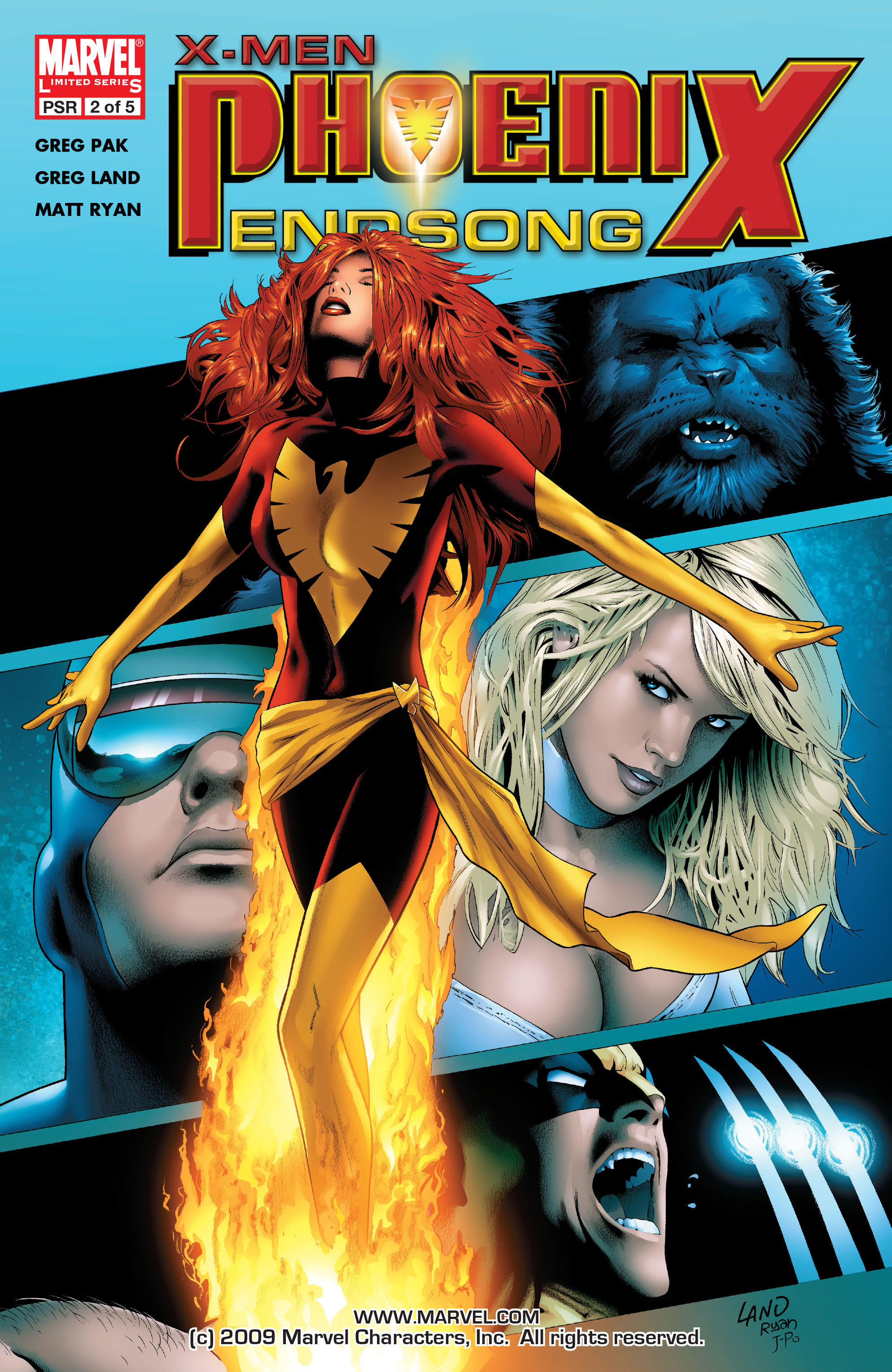 Read online X-Men: Phoenix - Endsong comic -  Issue #2 - 1