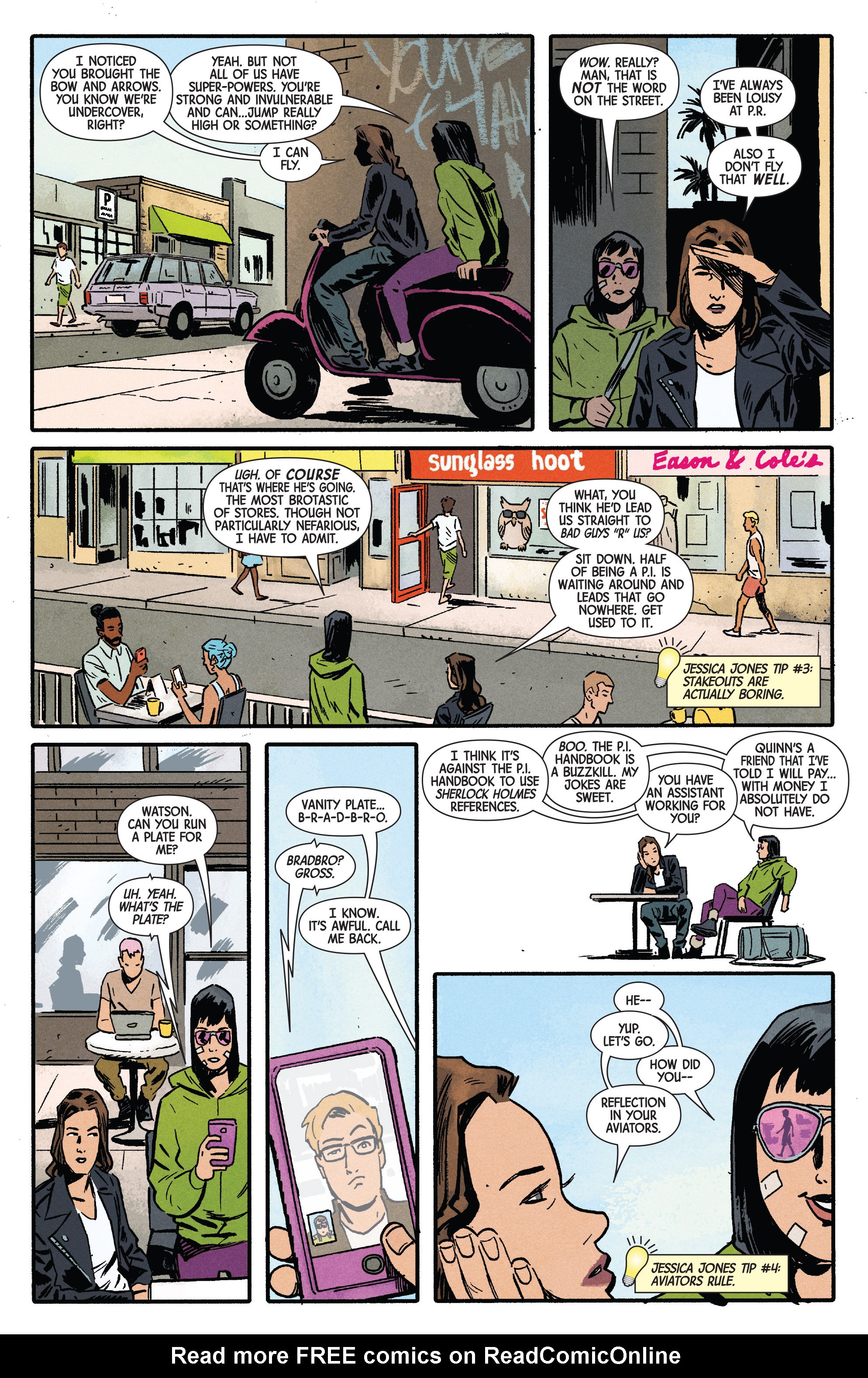 Read online Hawkeye (2016) comic -  Issue #5 - 7