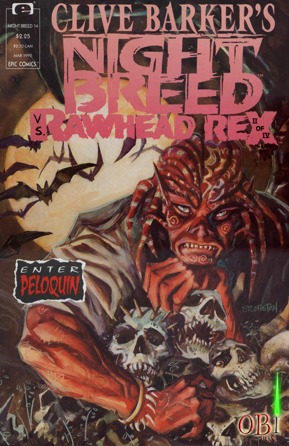 Read online Clive Barker's Night Breed (1990) comic -  Issue #14 - 1