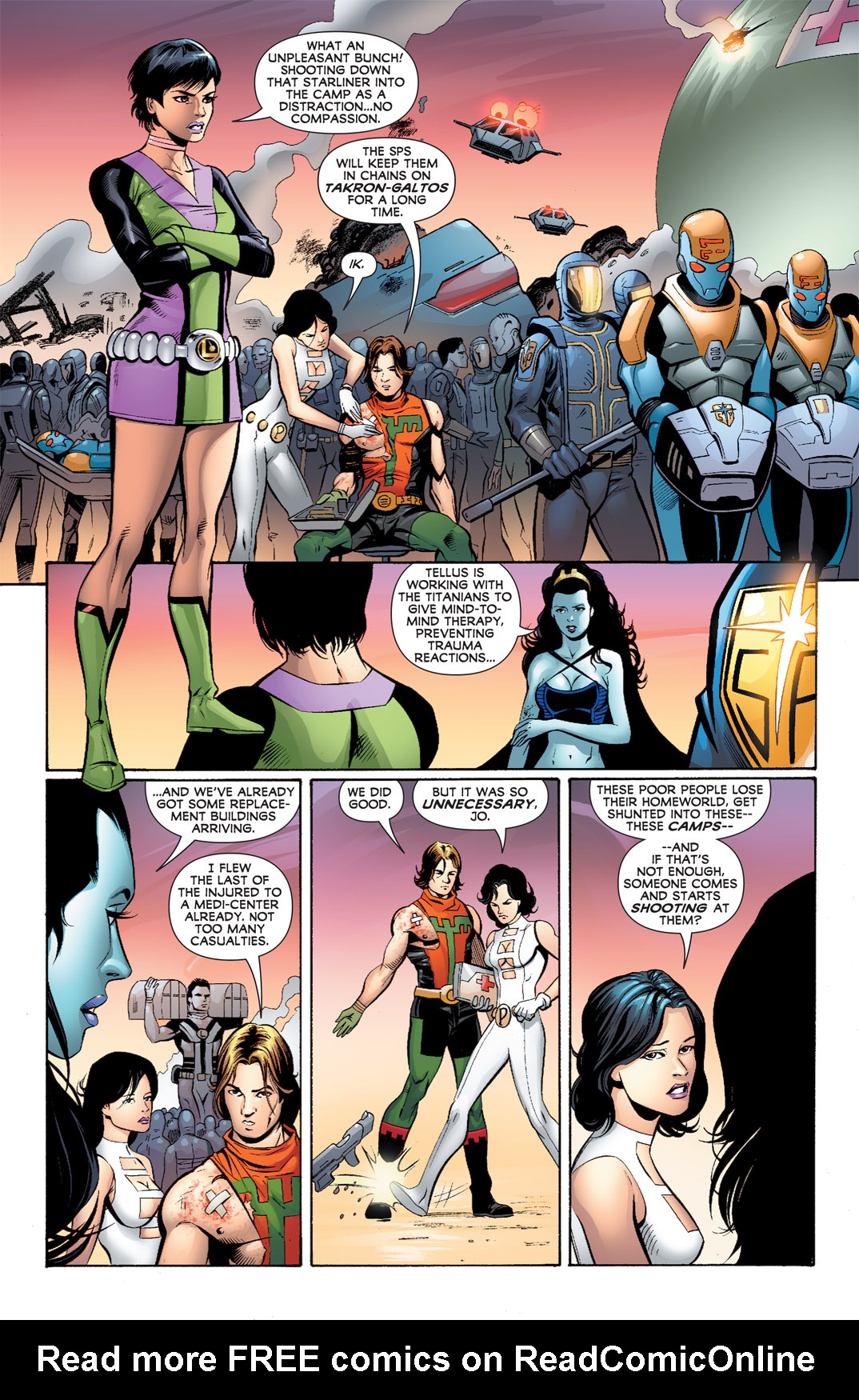 Read online Legion of Super-Heroes (2010) comic -  Issue #5 - 27