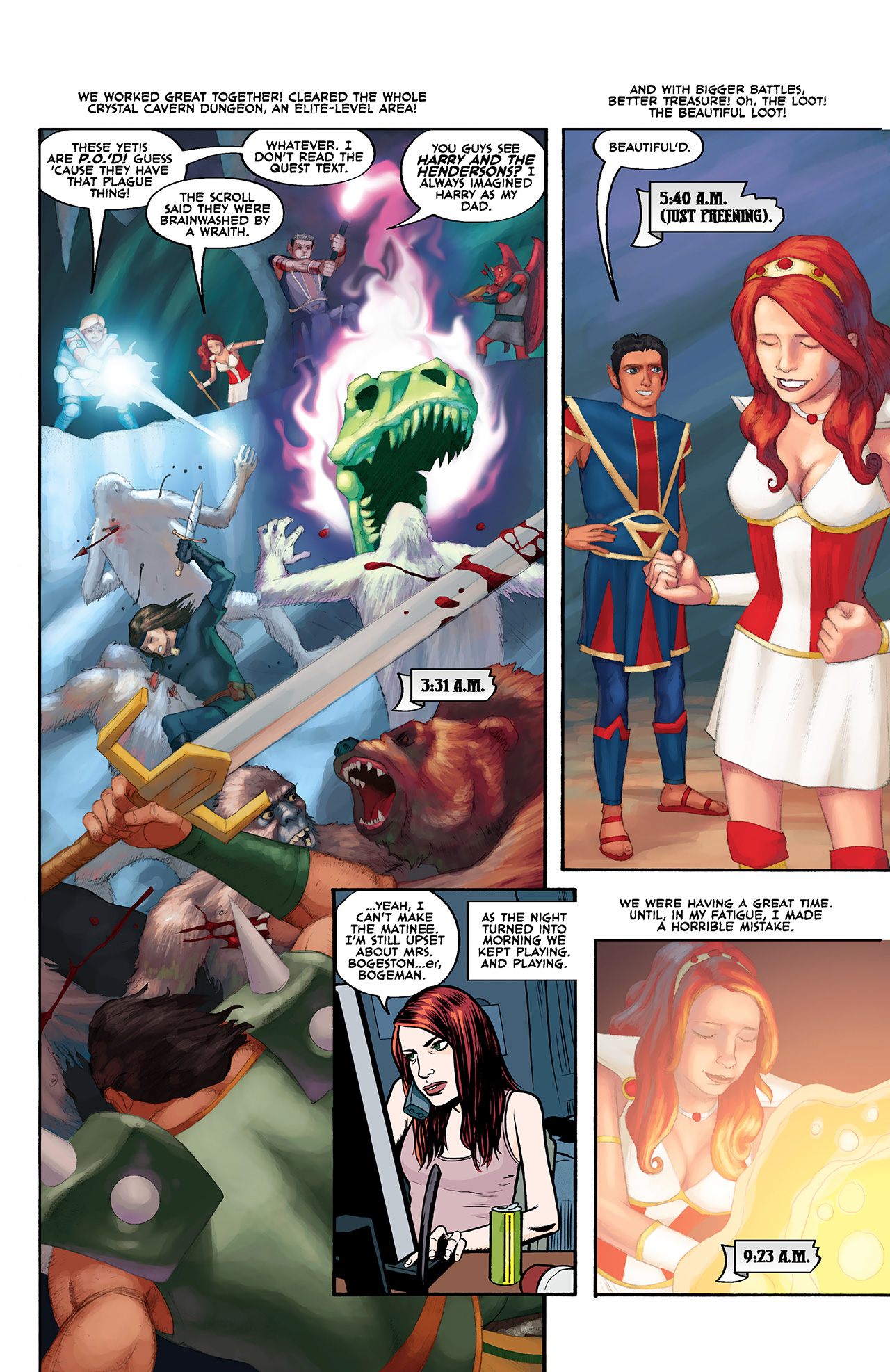 Read online The Guild comic -  Issue #3 - 10