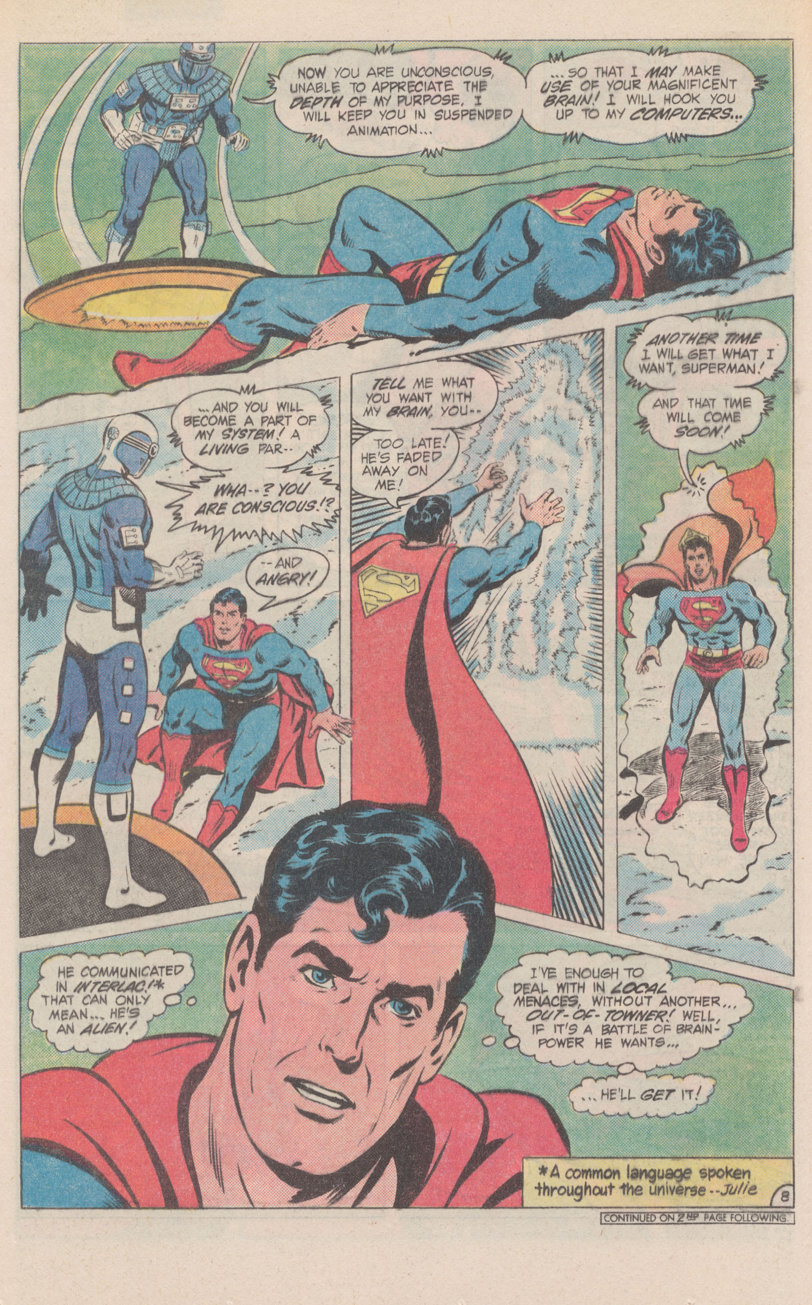 Read online Superman (1939) comic -  Issue #396 - 12