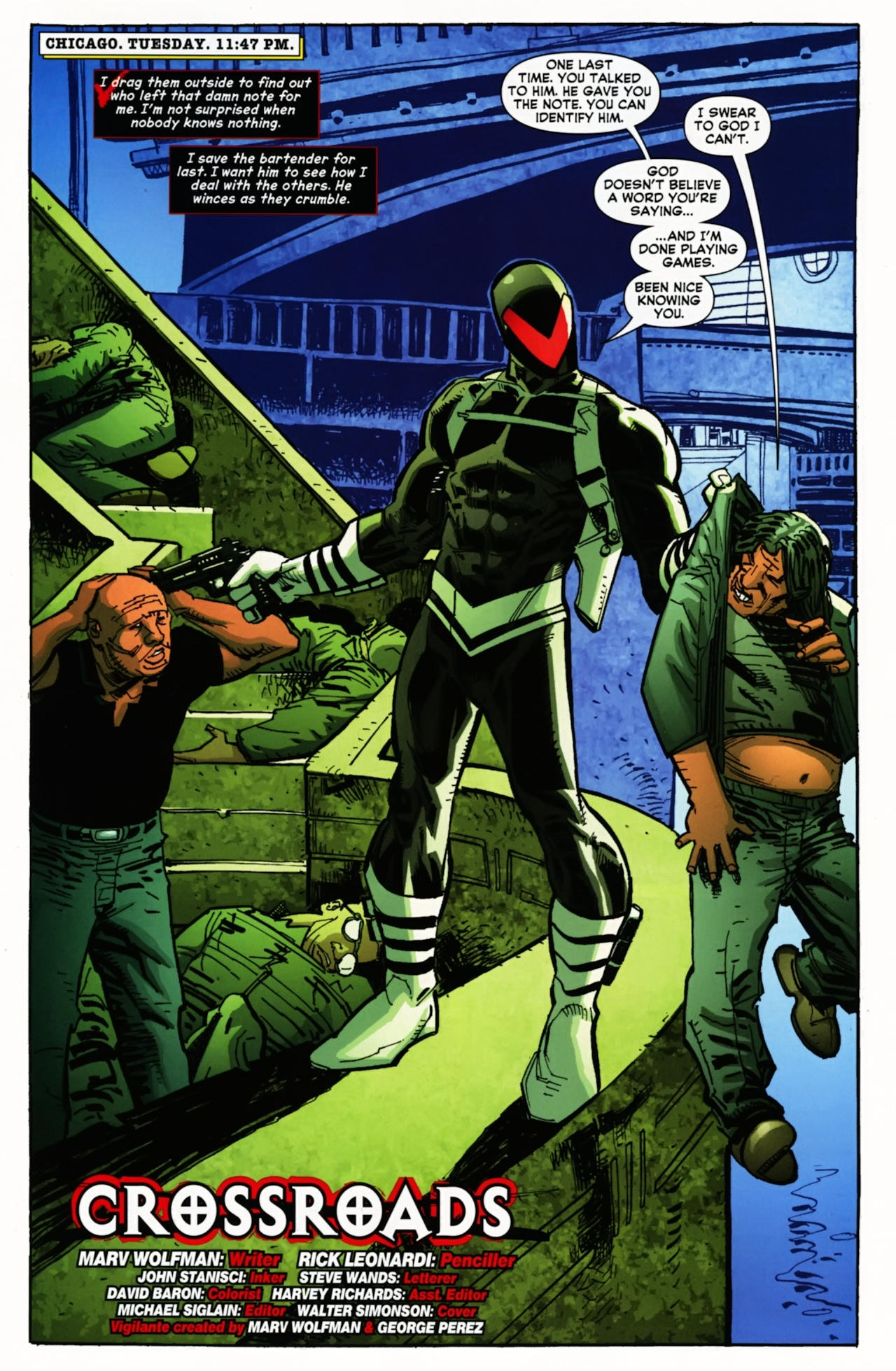 Read online Vigilante (2009) comic -  Issue #12 - 3