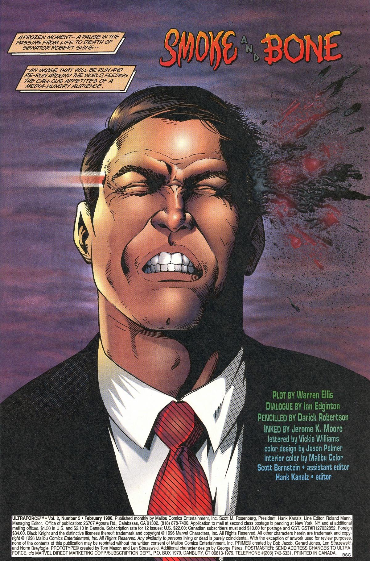 Read online UltraForce (1995) comic -  Issue #5 - 3