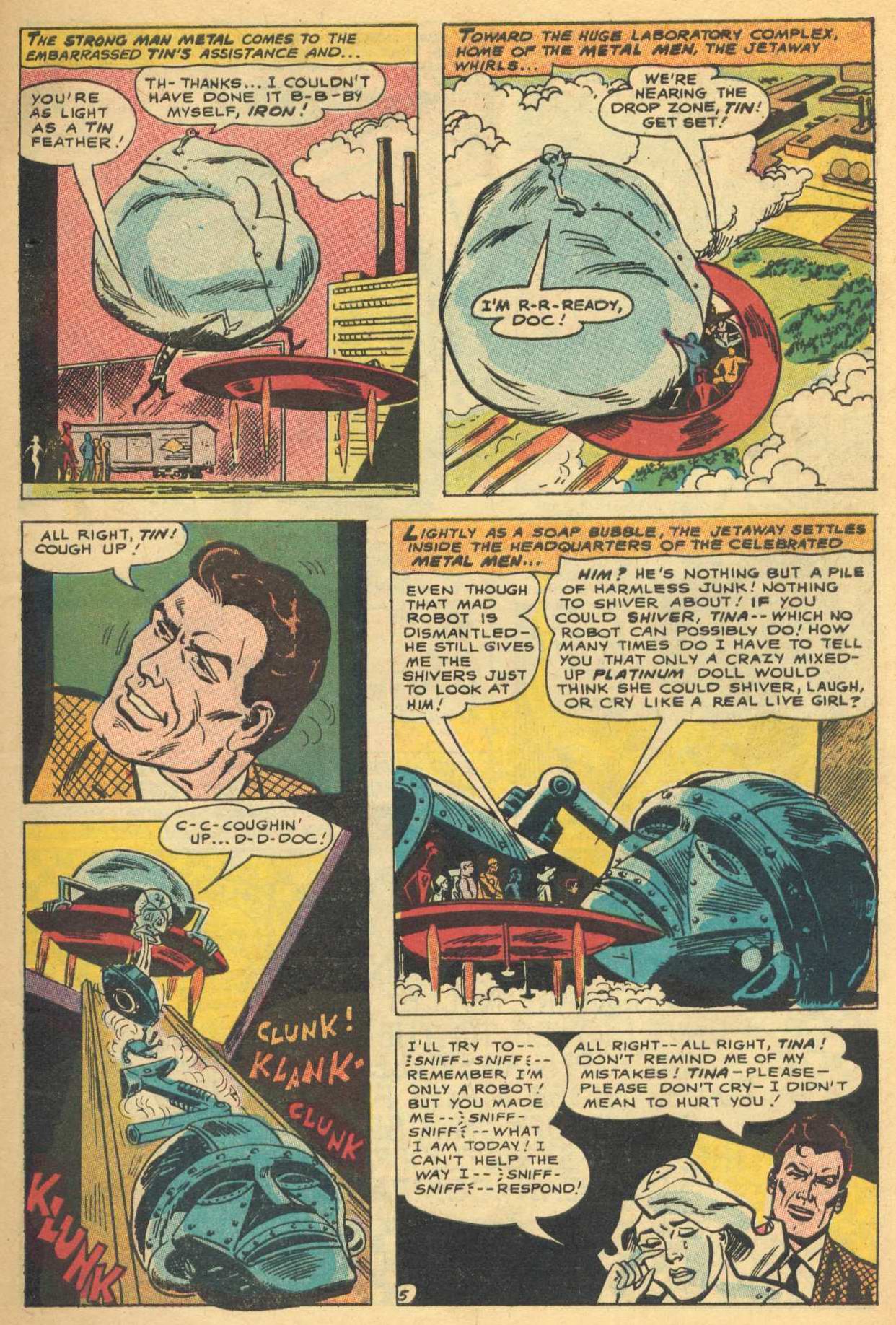 Read online Metal Men (1963) comic -  Issue #20 - 7