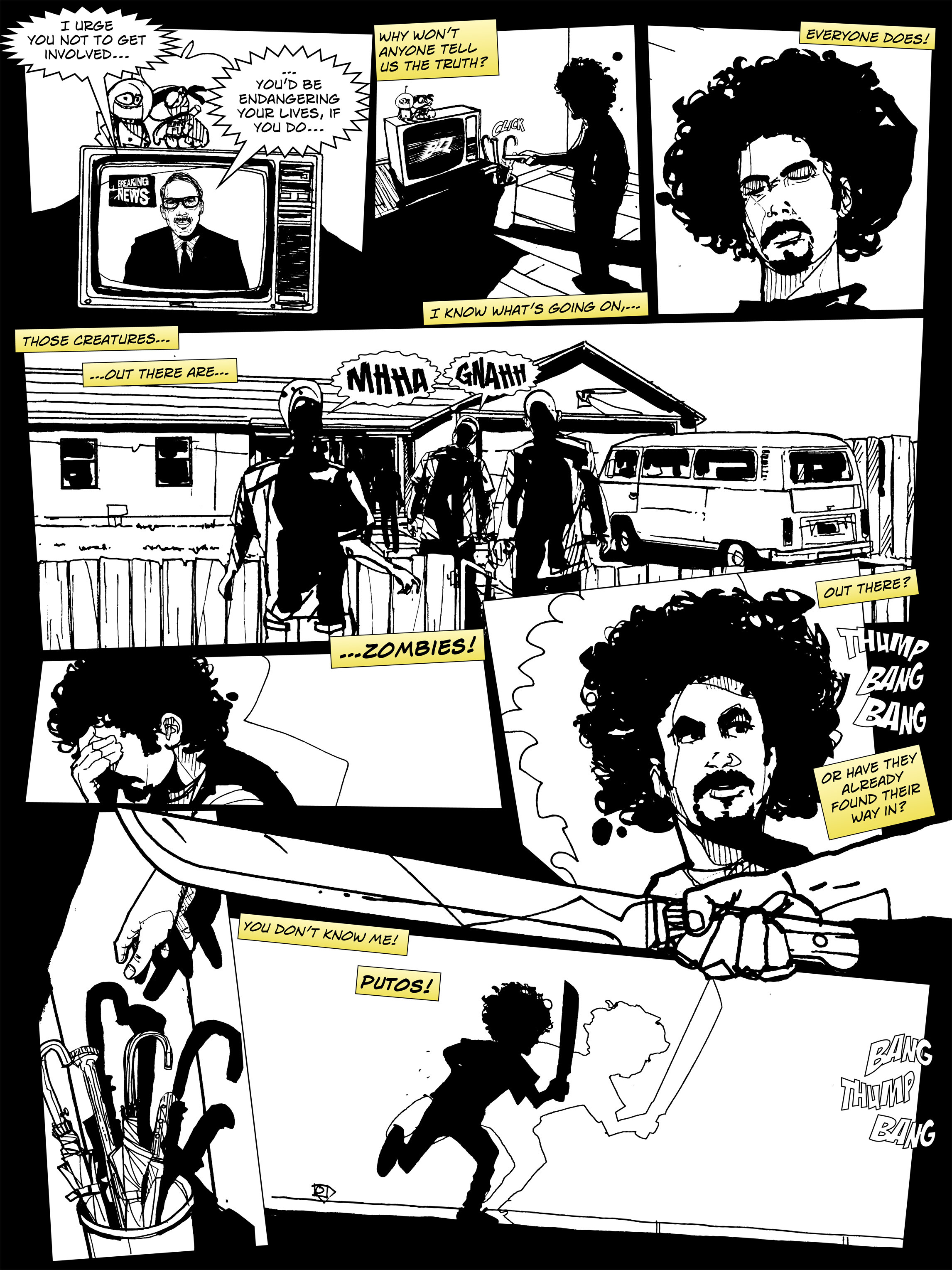 Read online Zombie International comic -  Issue #2 - 10