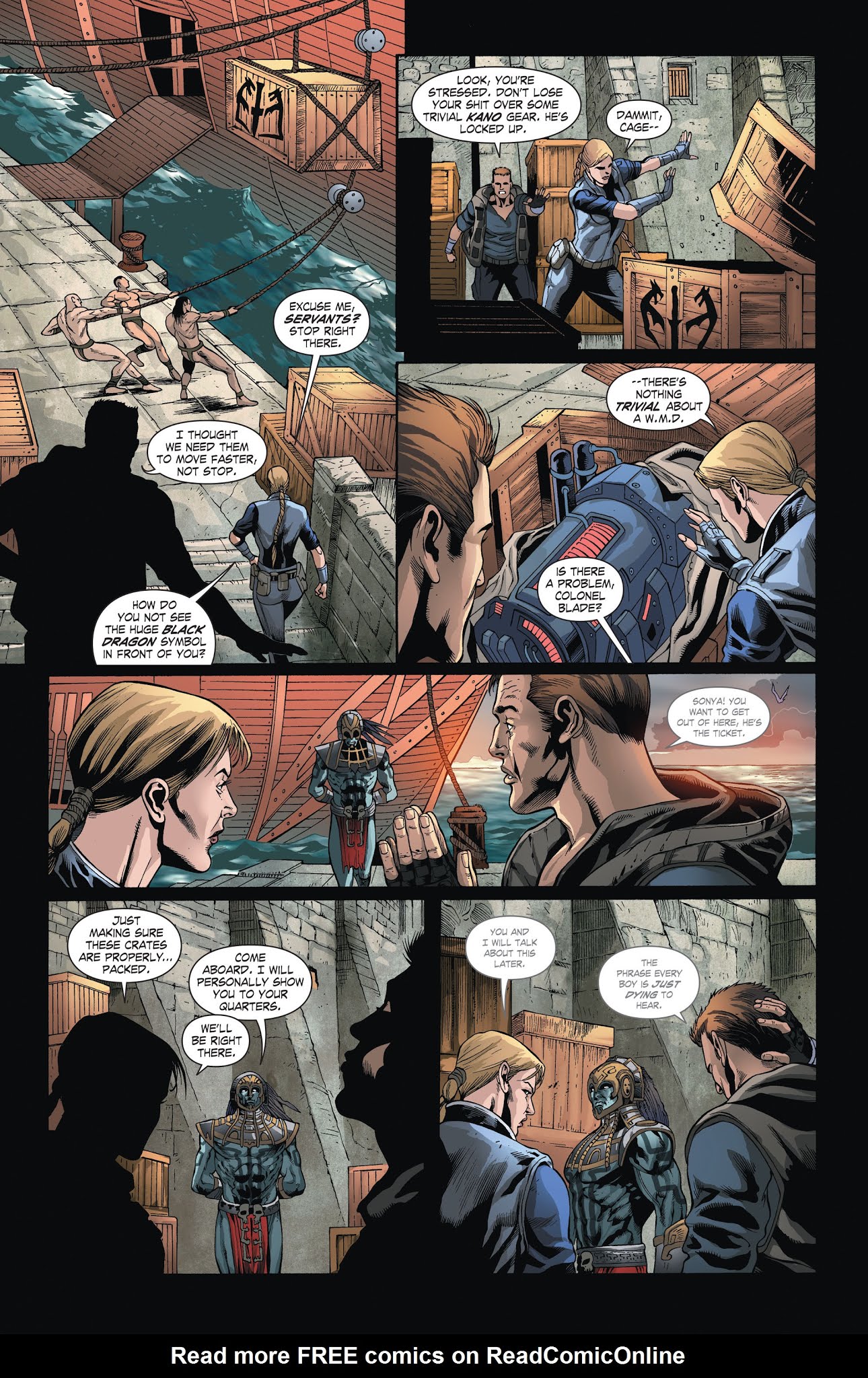 Read online Mortal Kombat X [I] comic -  Issue # _TPB 2 - 107
