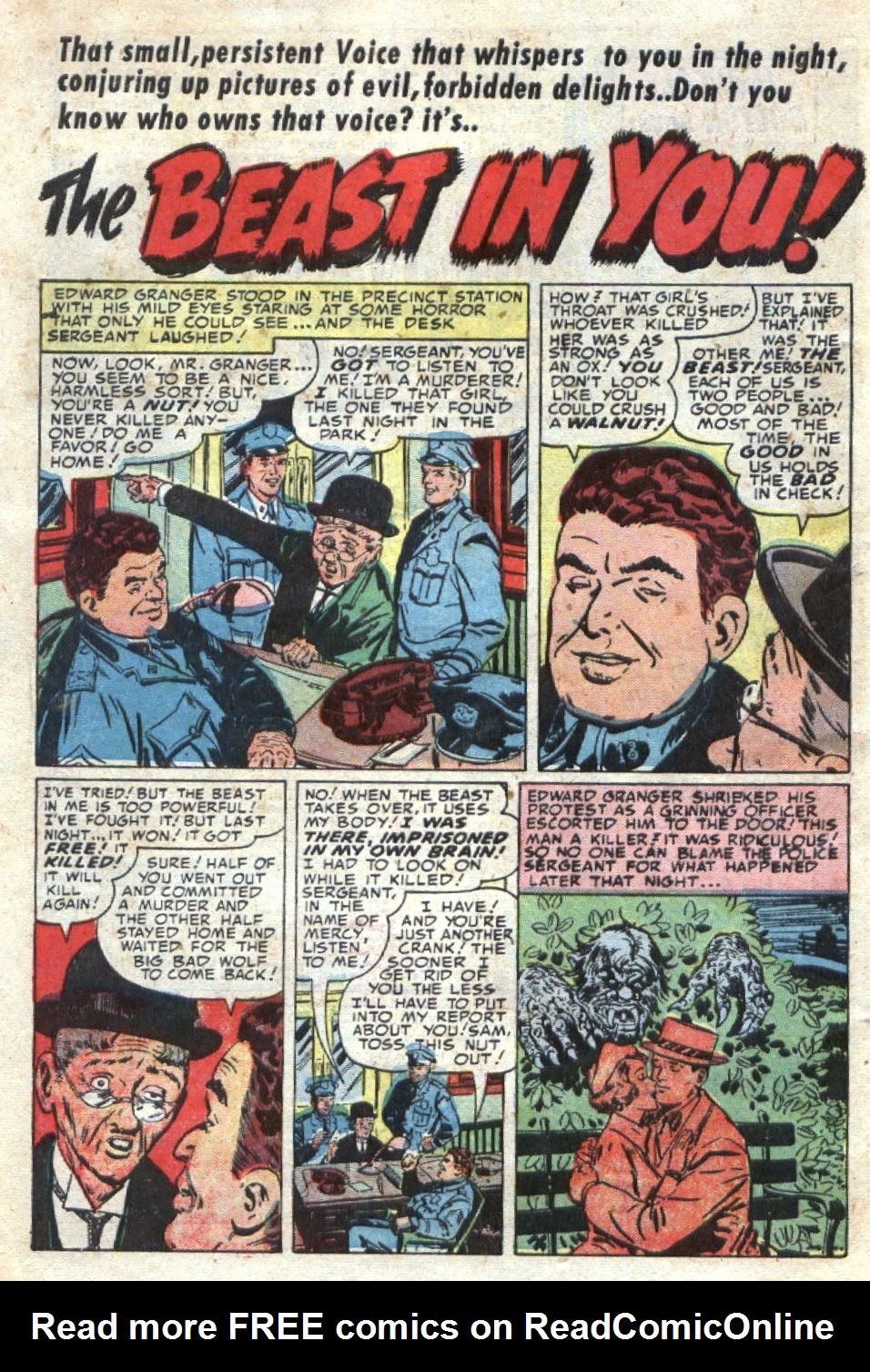 Read online Black Magic (1950) comic -  Issue #26 - 10