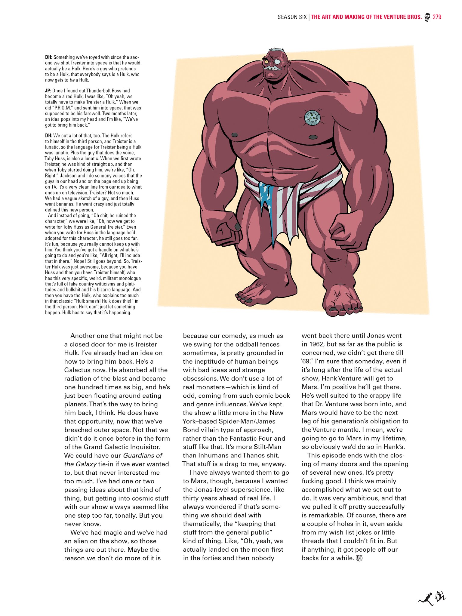 Read online Go Team Venture!: The Art and Making of The Venture Bros. comic -  Issue # TPB (Part 3) - 78