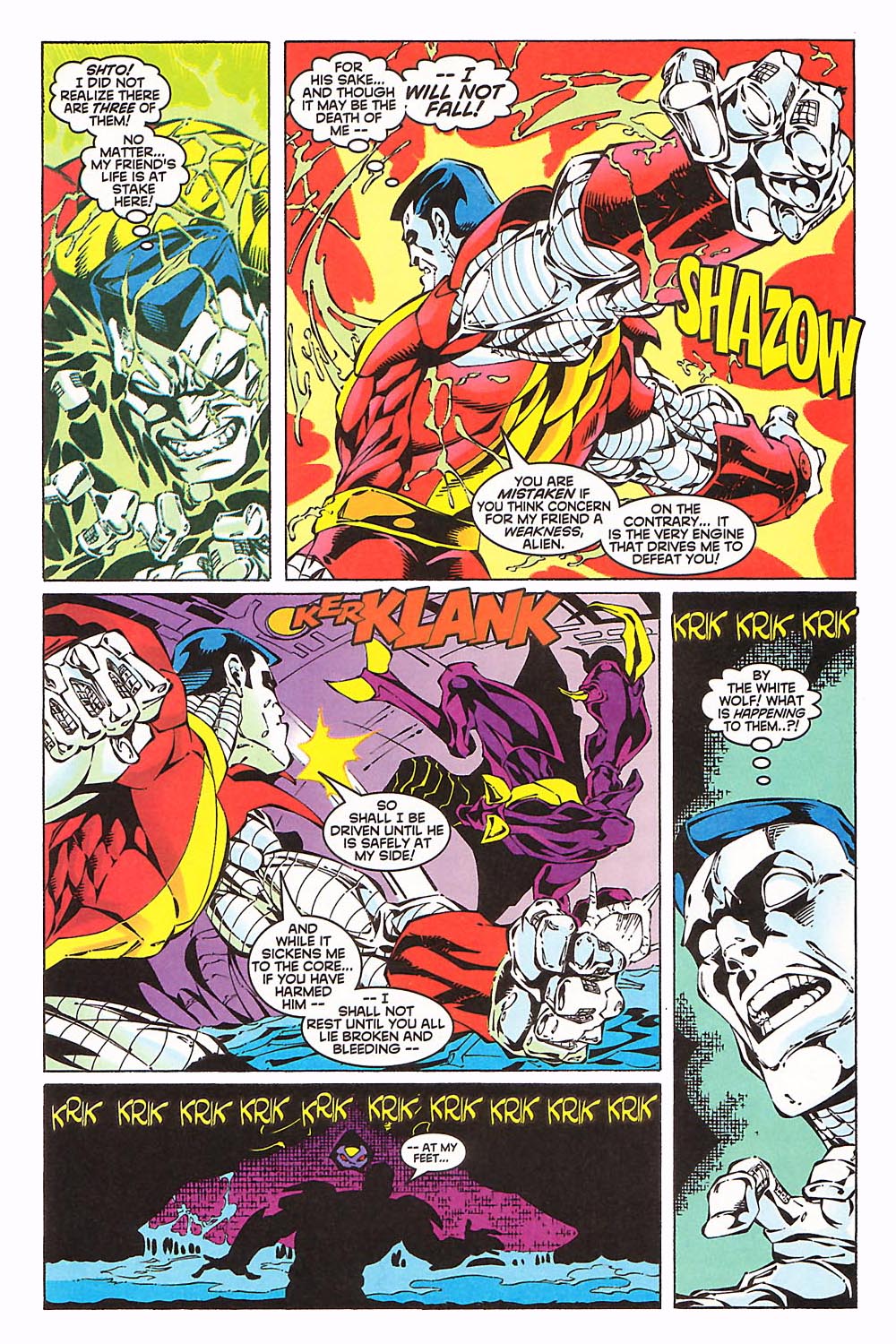 Read online Excalibur (1988) comic -  Issue #116 - 23