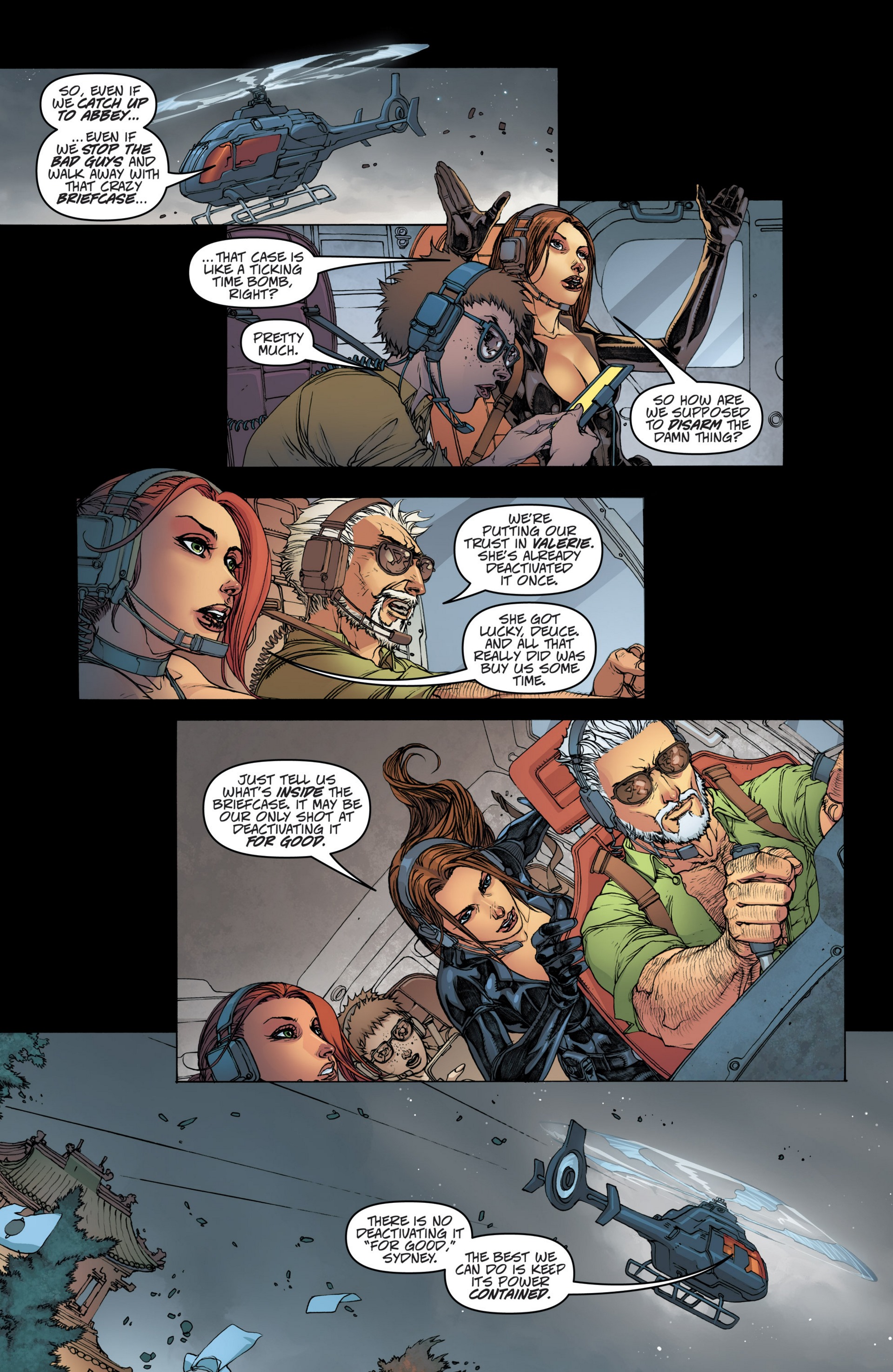 Read online Danger Girl: The Chase comic -  Issue #4 - 4