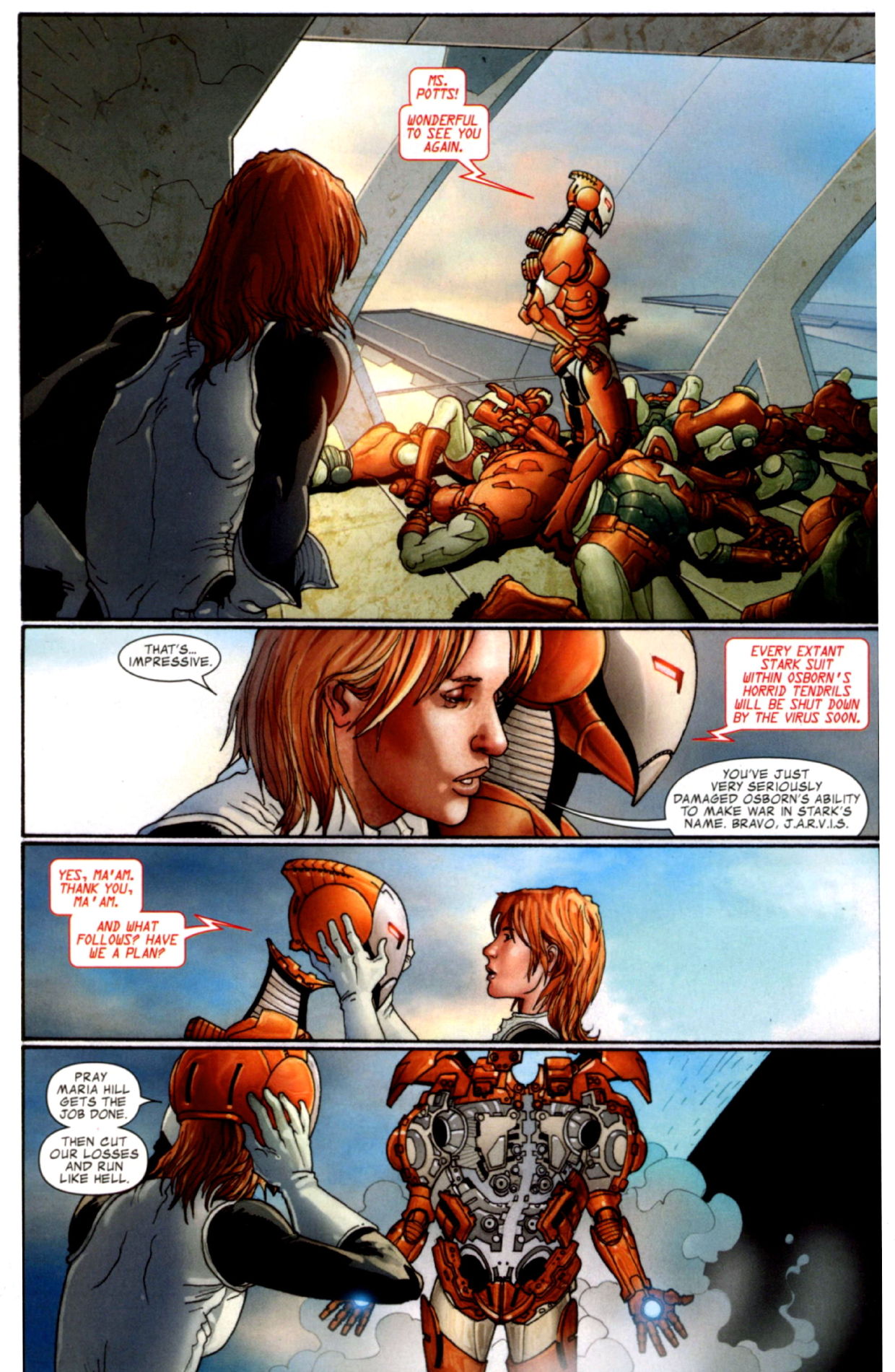 Read online The Invincible Iron Man (2008) comic -  Issue #19 - 22