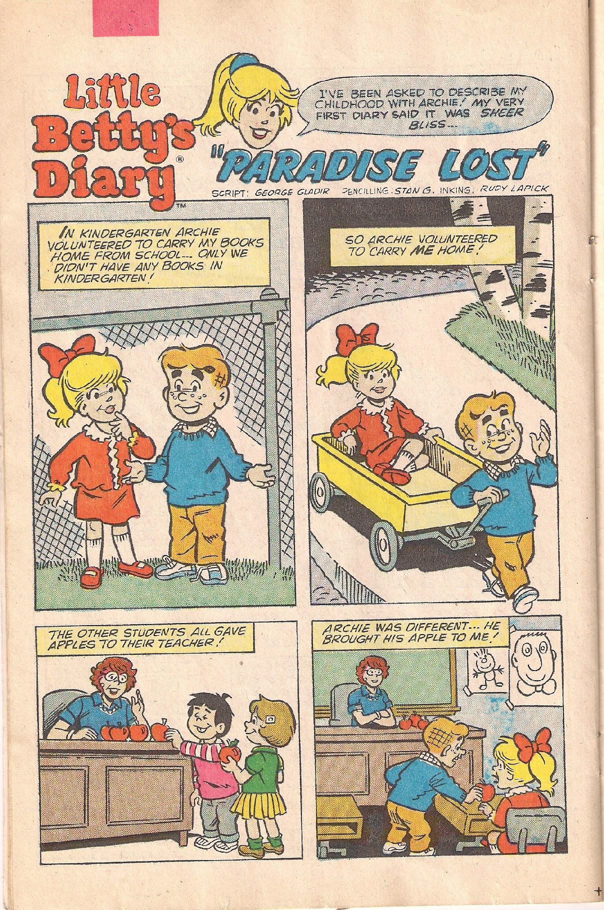 Read online Betty's Diary comic -  Issue #7 - 22