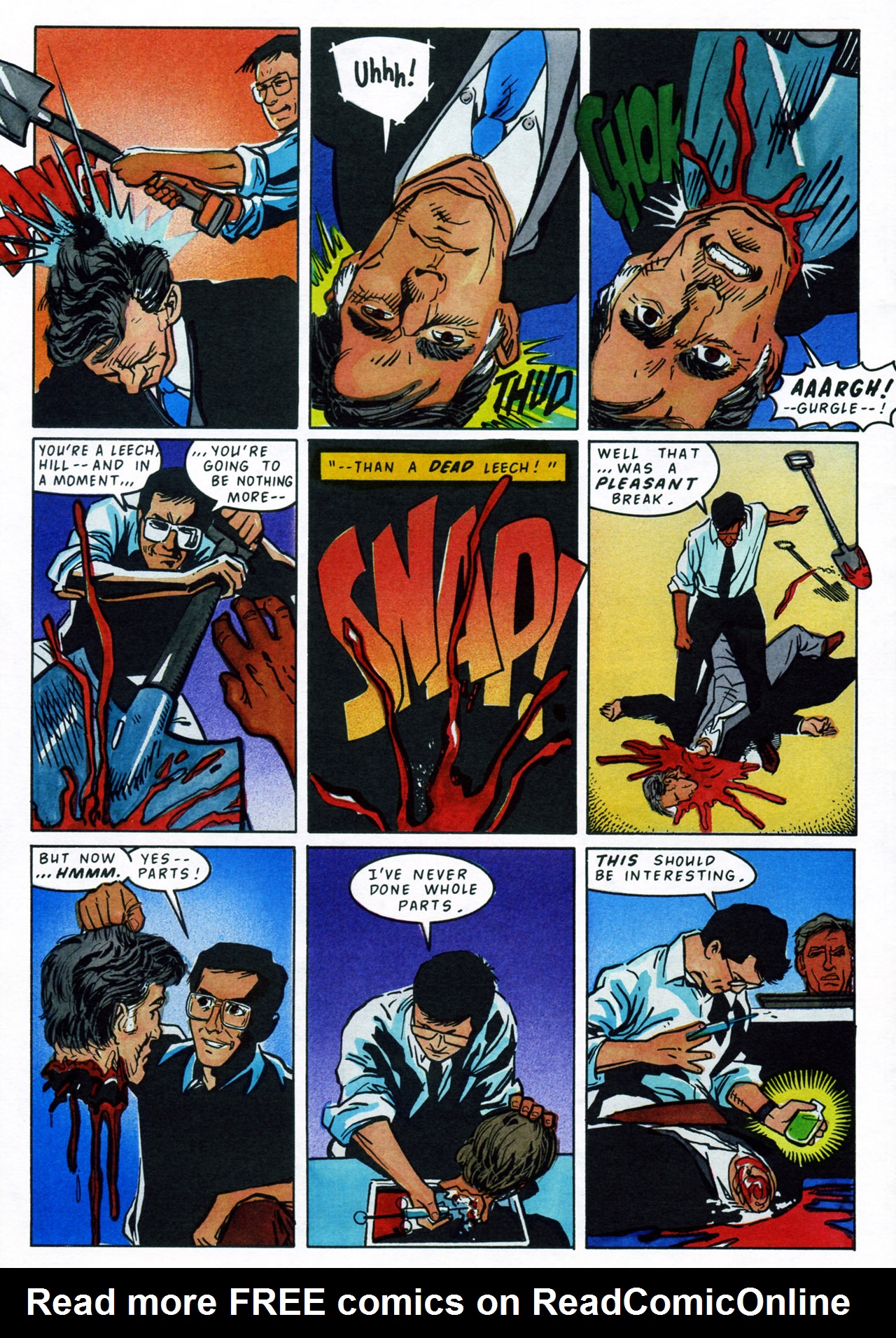 Read online Re-Animator (1991) comic -  Issue #3 - 14