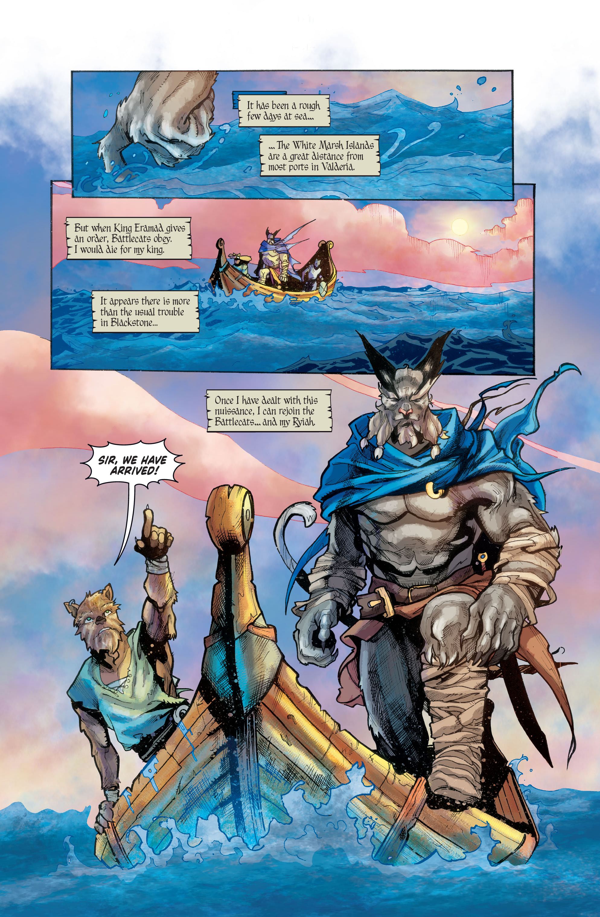 Read online Battlecats: Tales of Valderia comic -  Issue #4 - 3