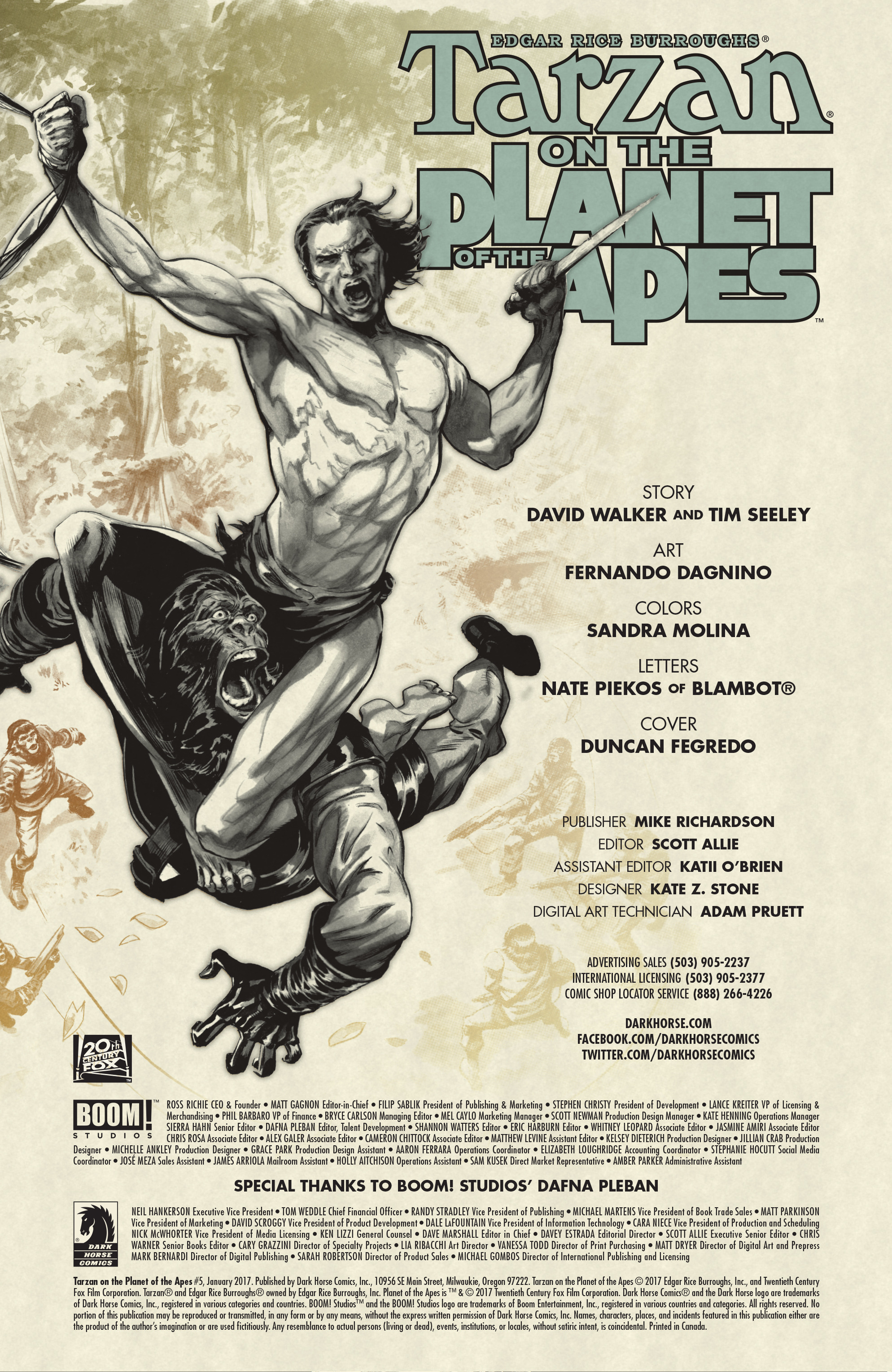 Read online Tarzan On the Planet of the Apes comic -  Issue #5 - 2