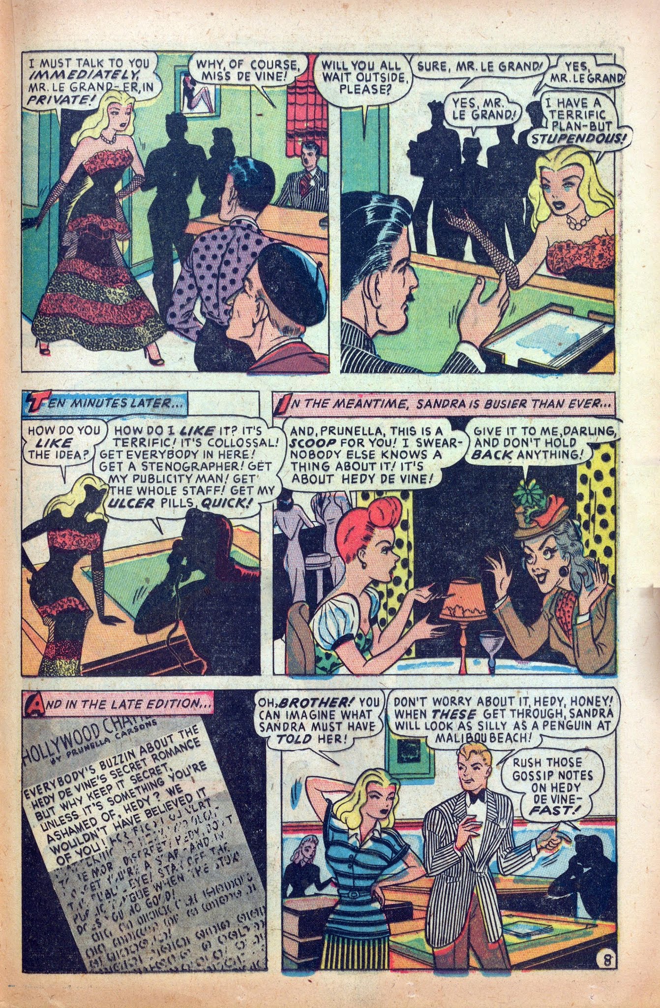 Read online Hedy De Vine Comics comic -  Issue #27 - 35