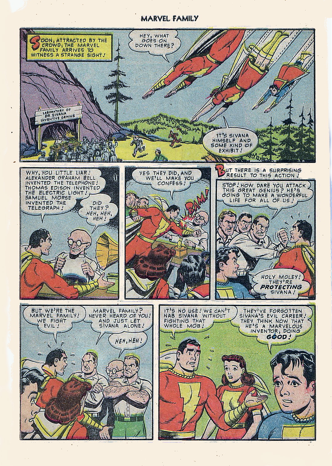 Read online The Marvel Family comic -  Issue #46 - 9