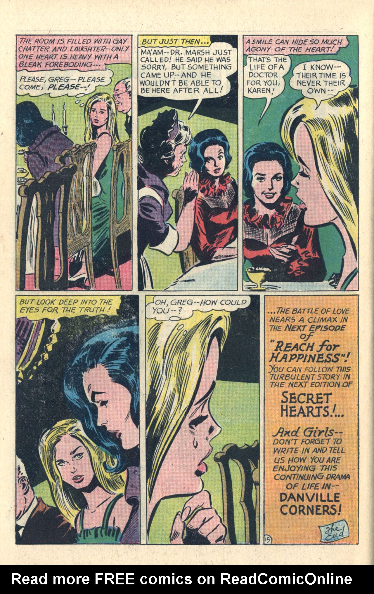 Read online Secret Hearts comic -  Issue #112 - 34