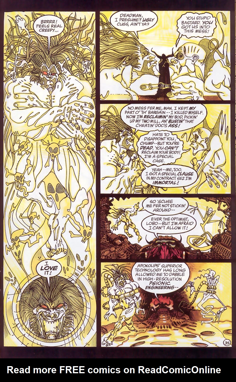 Read online Lobo/Deadman: The Brave and the Bald comic -  Issue # Full - 36