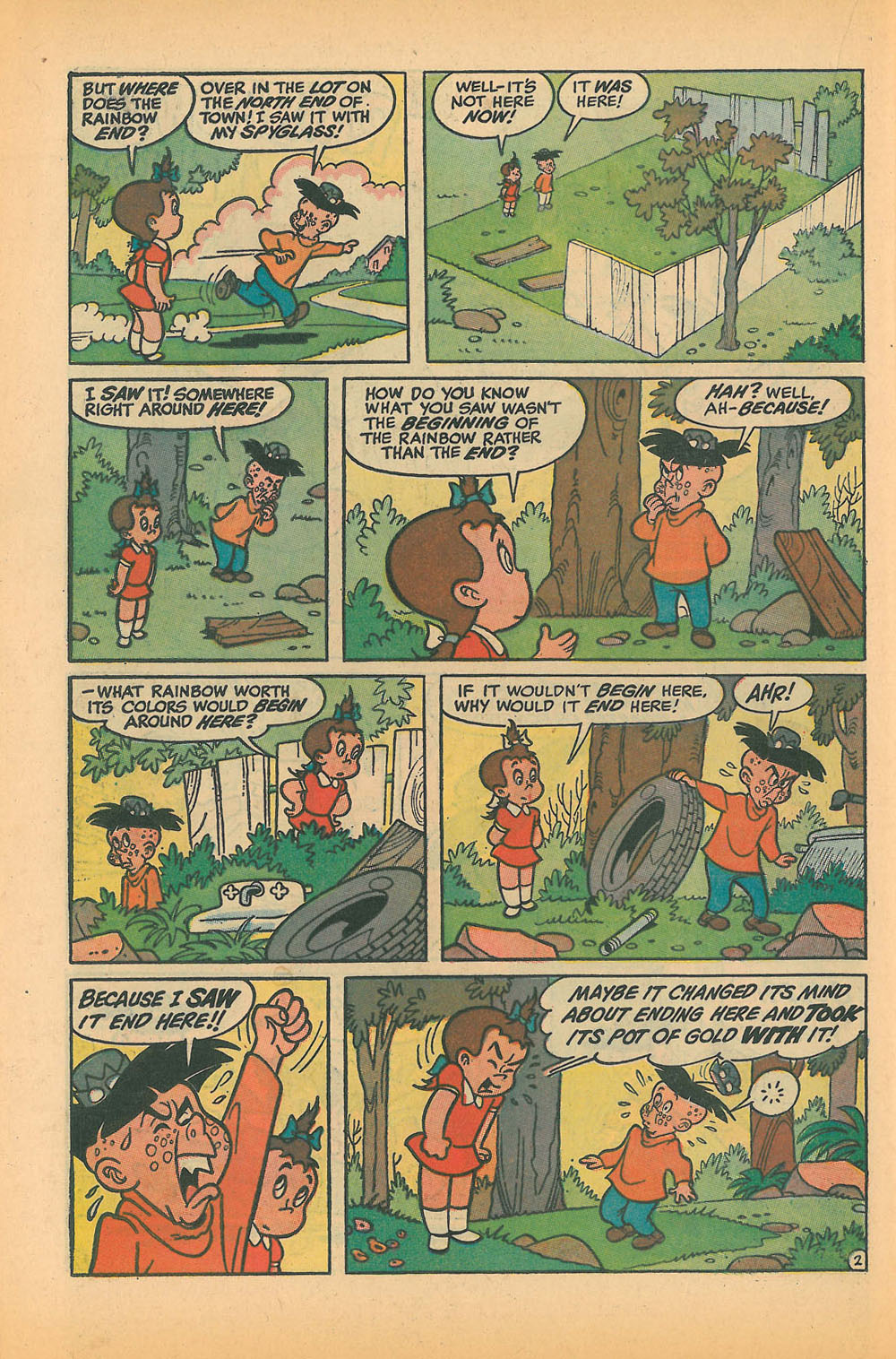 Read online Little Audrey And Melvin comic -  Issue #35 - 22