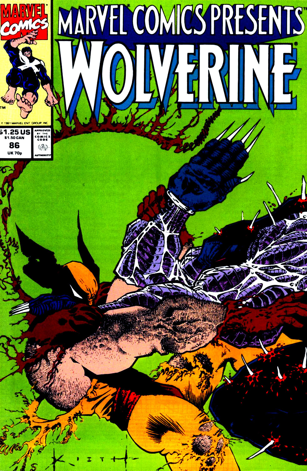 Read online Marvel Comics Presents (1988) comic -  Issue #86 - 1