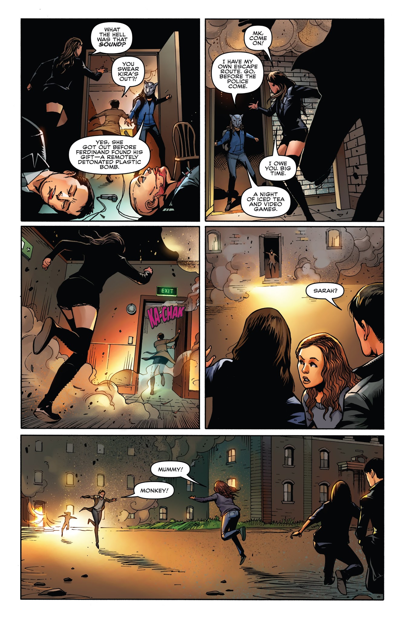 Read online Orphan Black: Deviations comic -  Issue #6 - 19