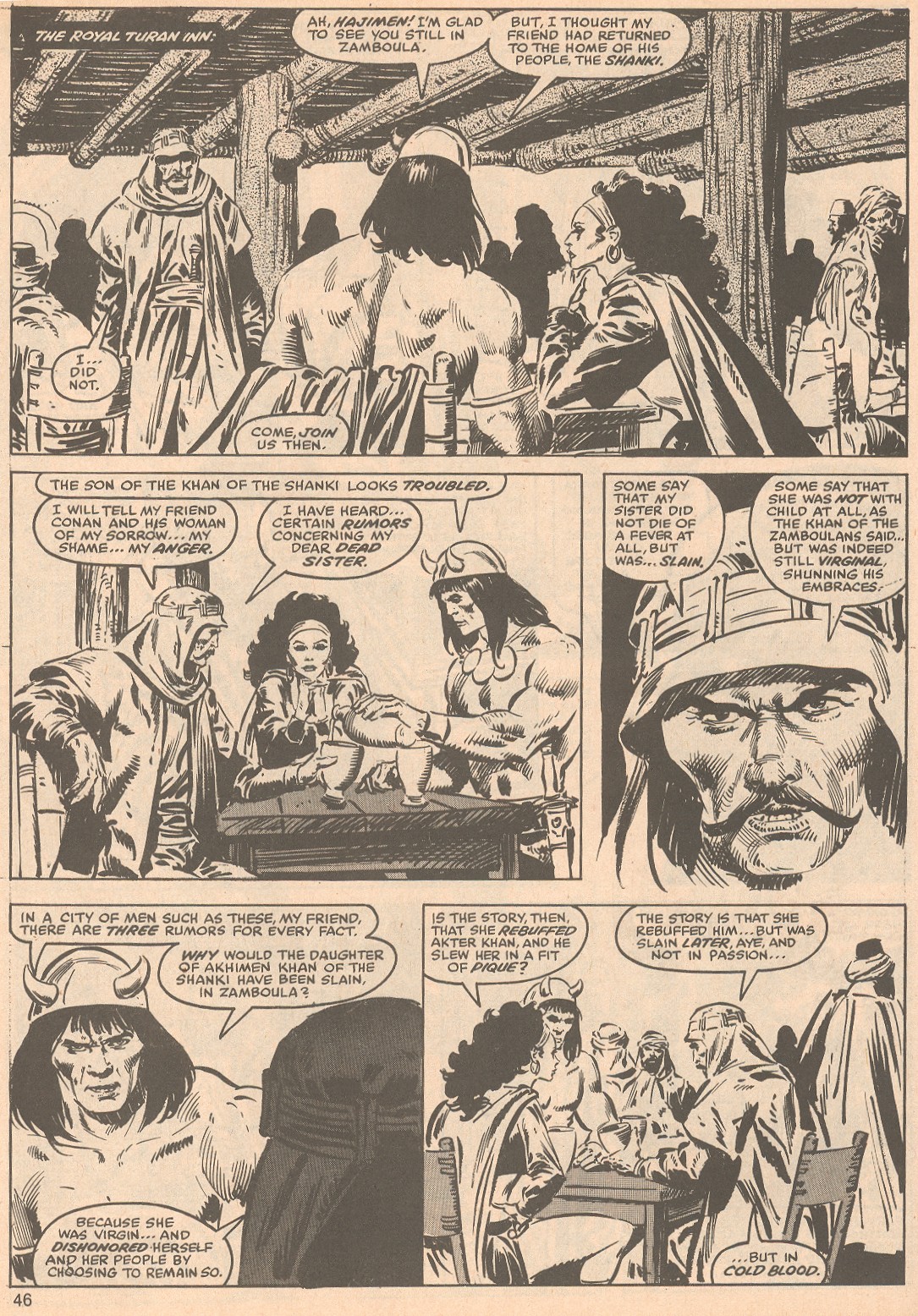 Read online The Savage Sword Of Conan comic -  Issue #57 - 46