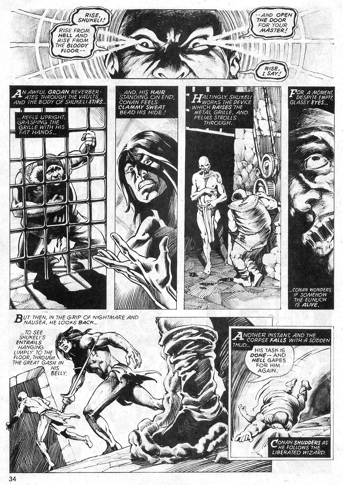 Read online The Savage Sword Of Conan comic -  Issue #30 - 33