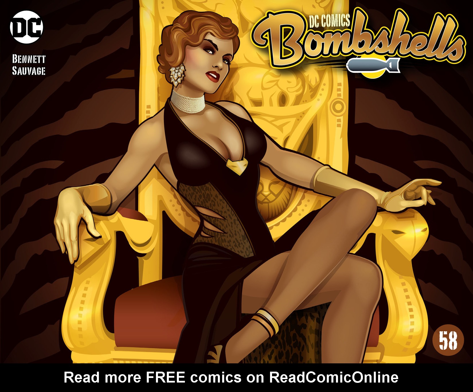 Read online DC Comics: Bombshells comic -  Issue #58 - 1