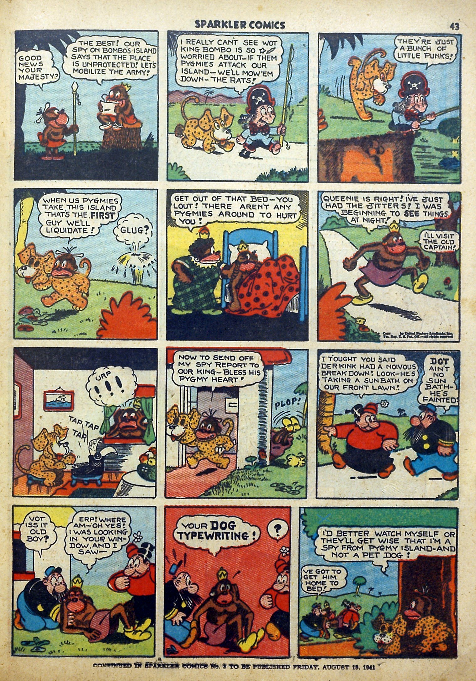 Read online Sparkler Comics comic -  Issue #2 - 39