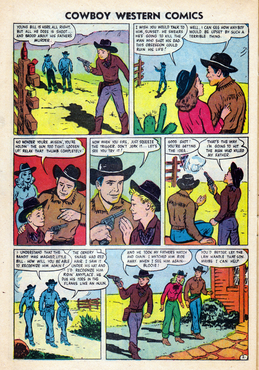 Read online Cowboy Western Comics (1948) comic -  Issue #35 - 26