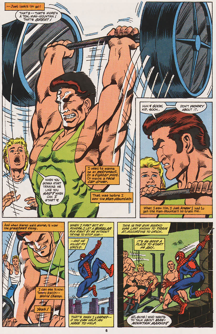 Read online Web of Spider-Man (1985) comic -  Issue #82 - 6