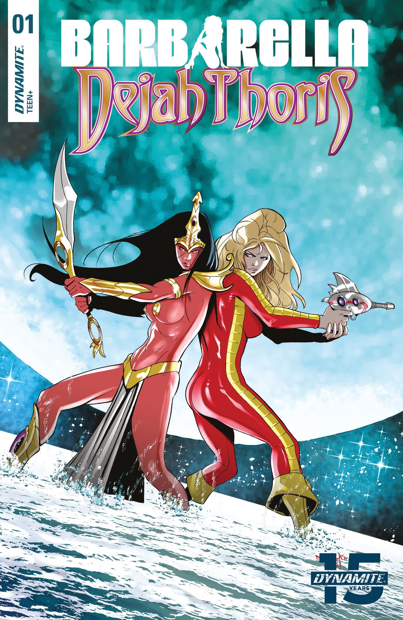 Read online Barbarella/Dejah Thoris comic -  Issue #1 - 3