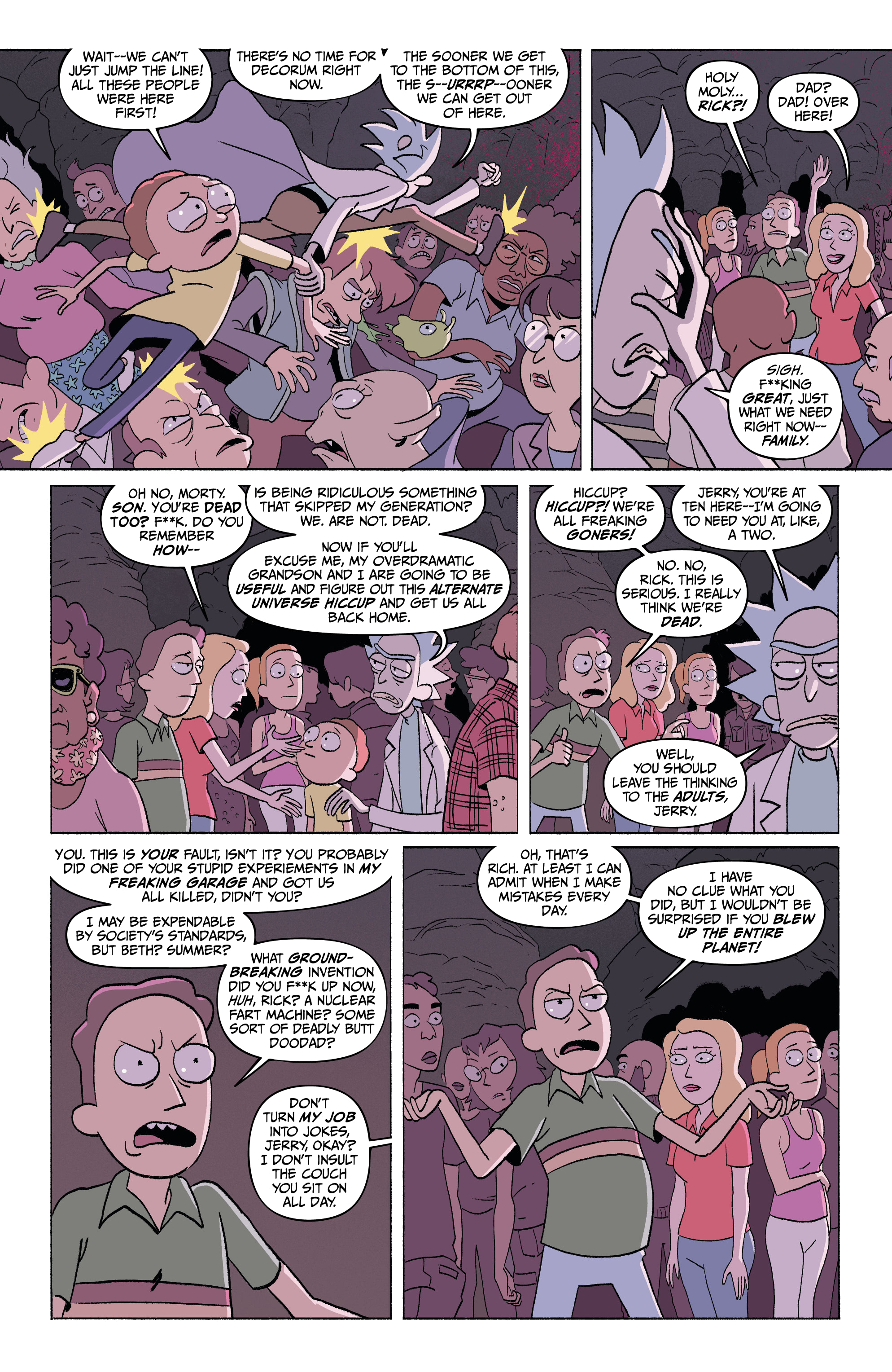 Read online Rick and Morty: Go to Hell comic -  Issue #1 - 6