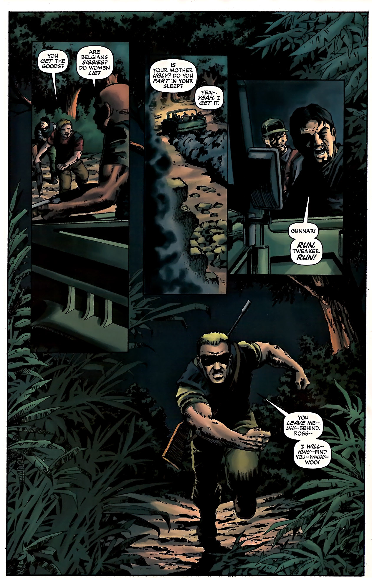 Read online The Expendables comic Issue 1