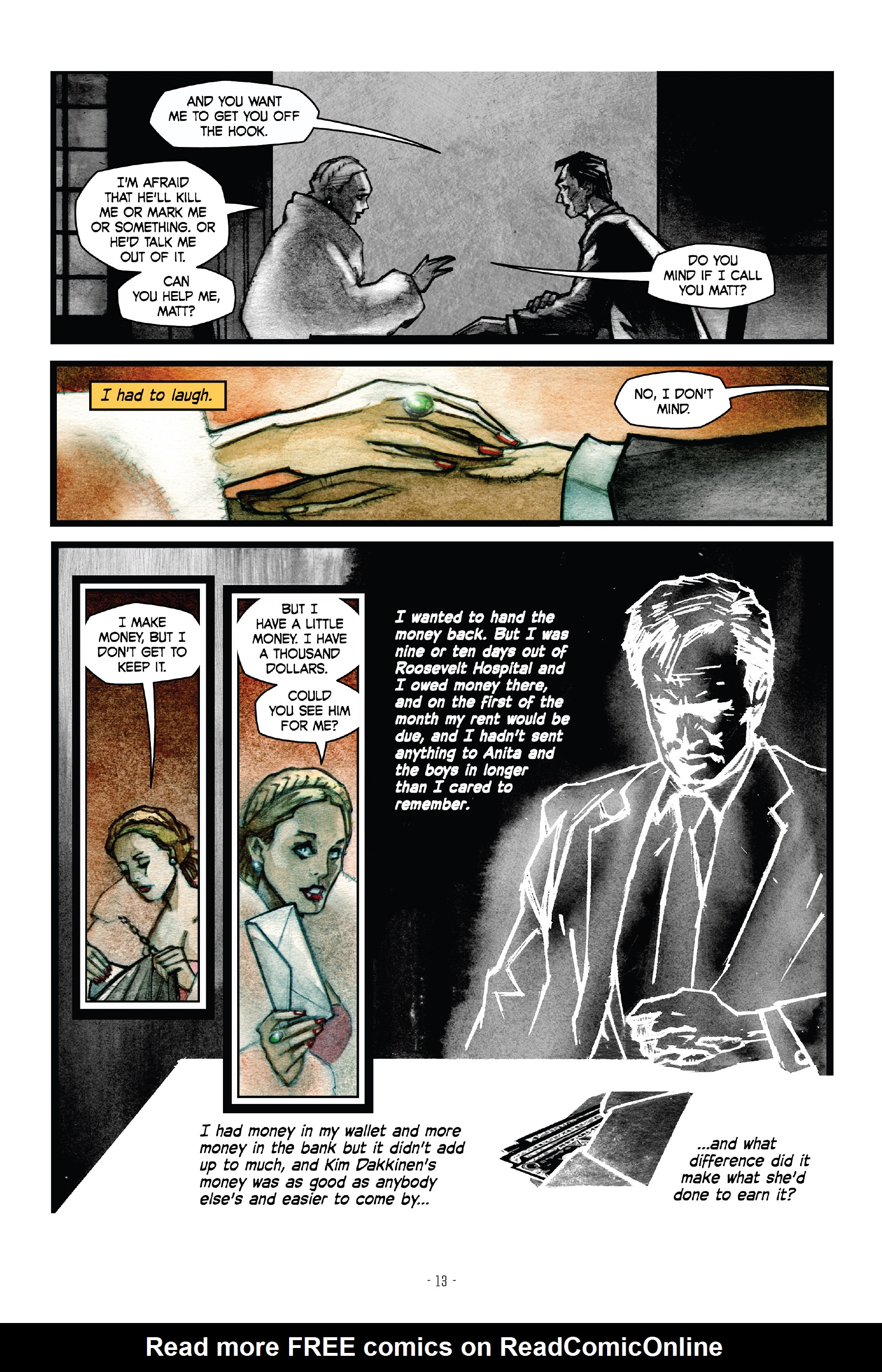 Read online Eight Million Ways To Die comic -  Issue # TPB - 12