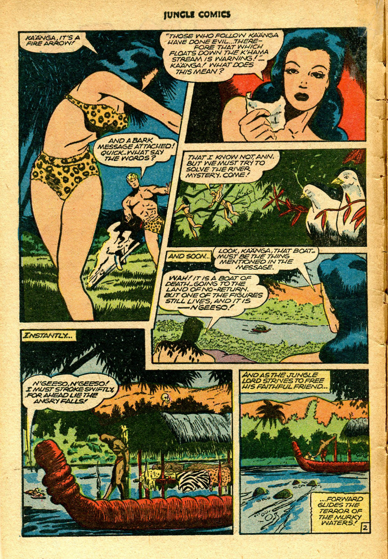 Read online Jungle Comics comic -  Issue #76 - 5