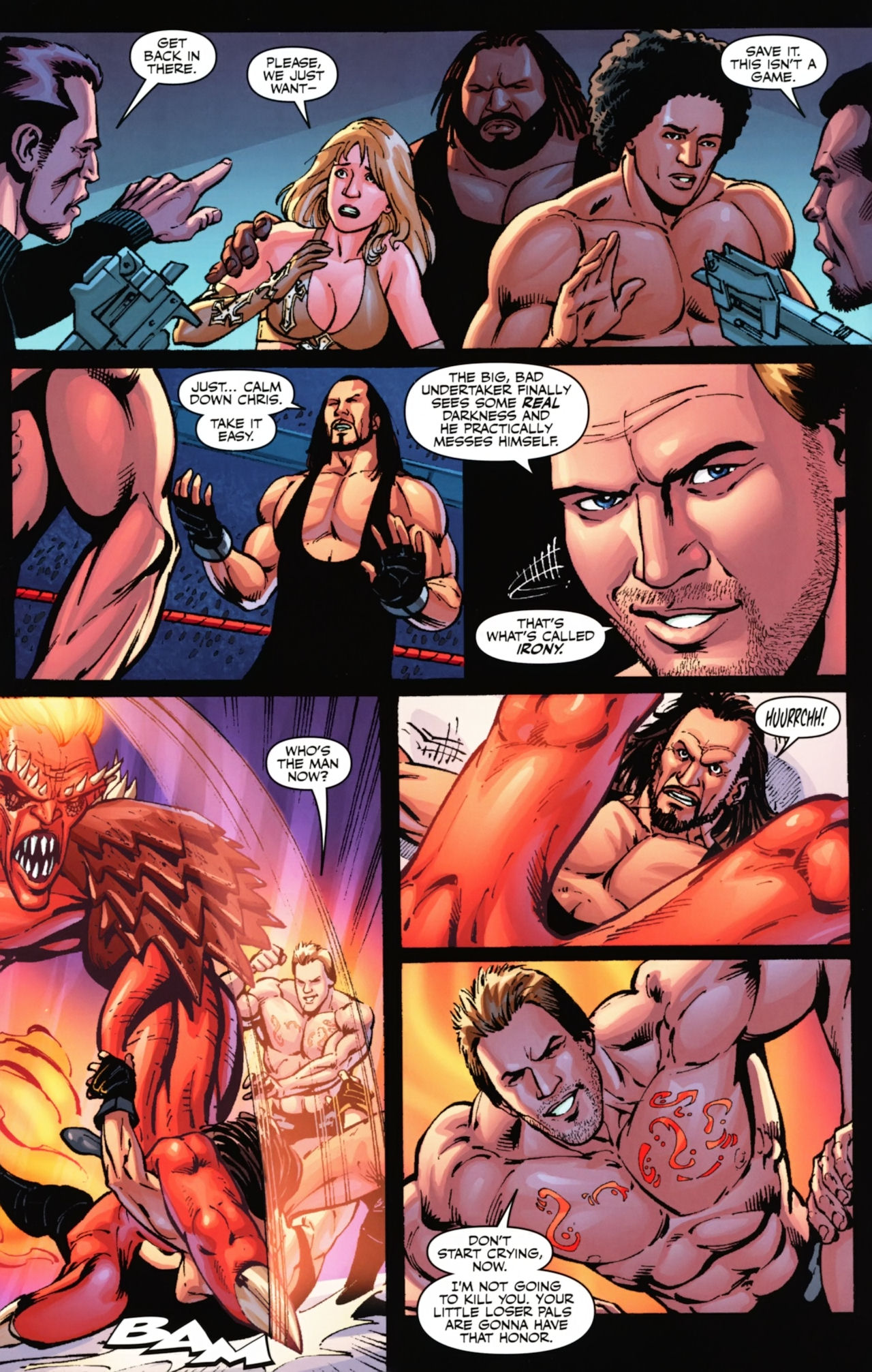 Read online WWE Heroes comic -  Issue #4 - 9