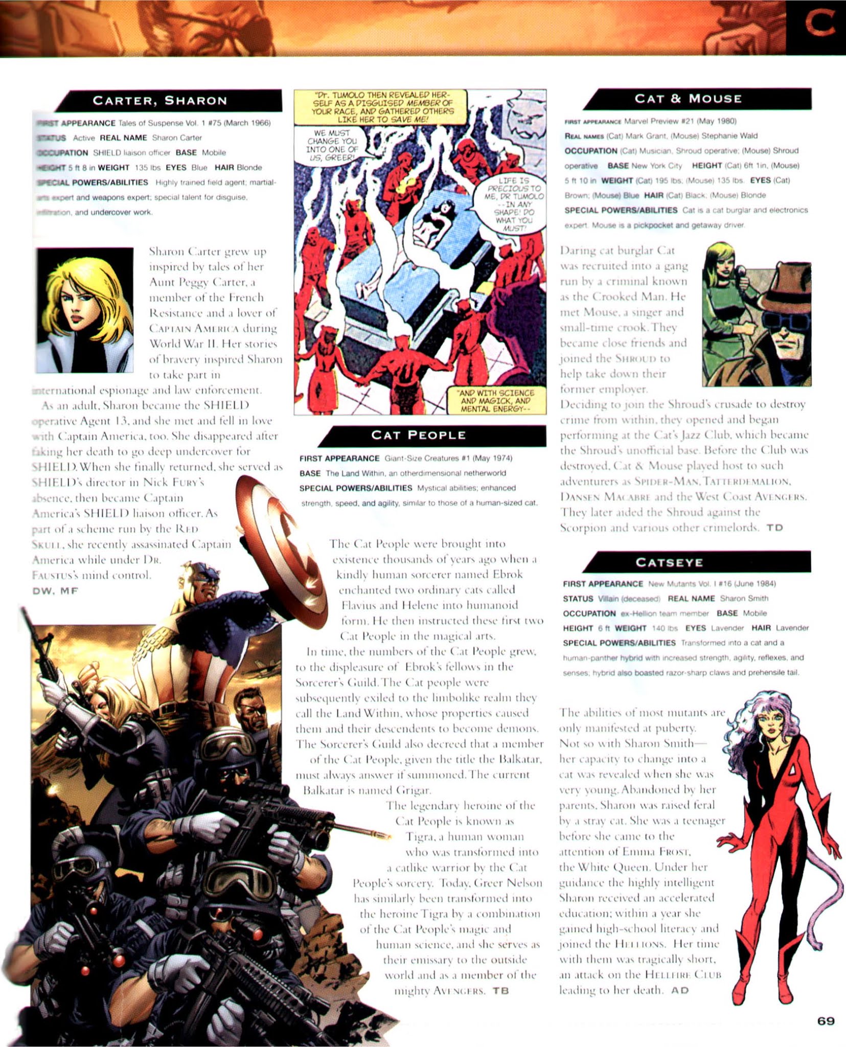 Read online The Marvel Encyclopedia comic -  Issue # TPB 2 (Part 1) - 65