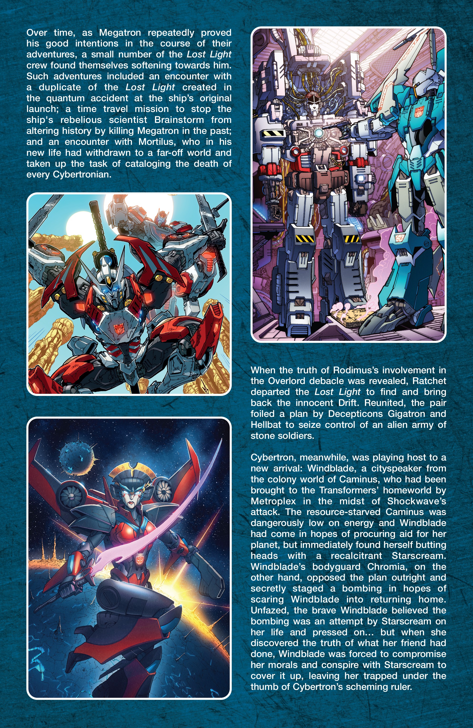 Read online Transformers: Historia comic -  Issue # Full - 31