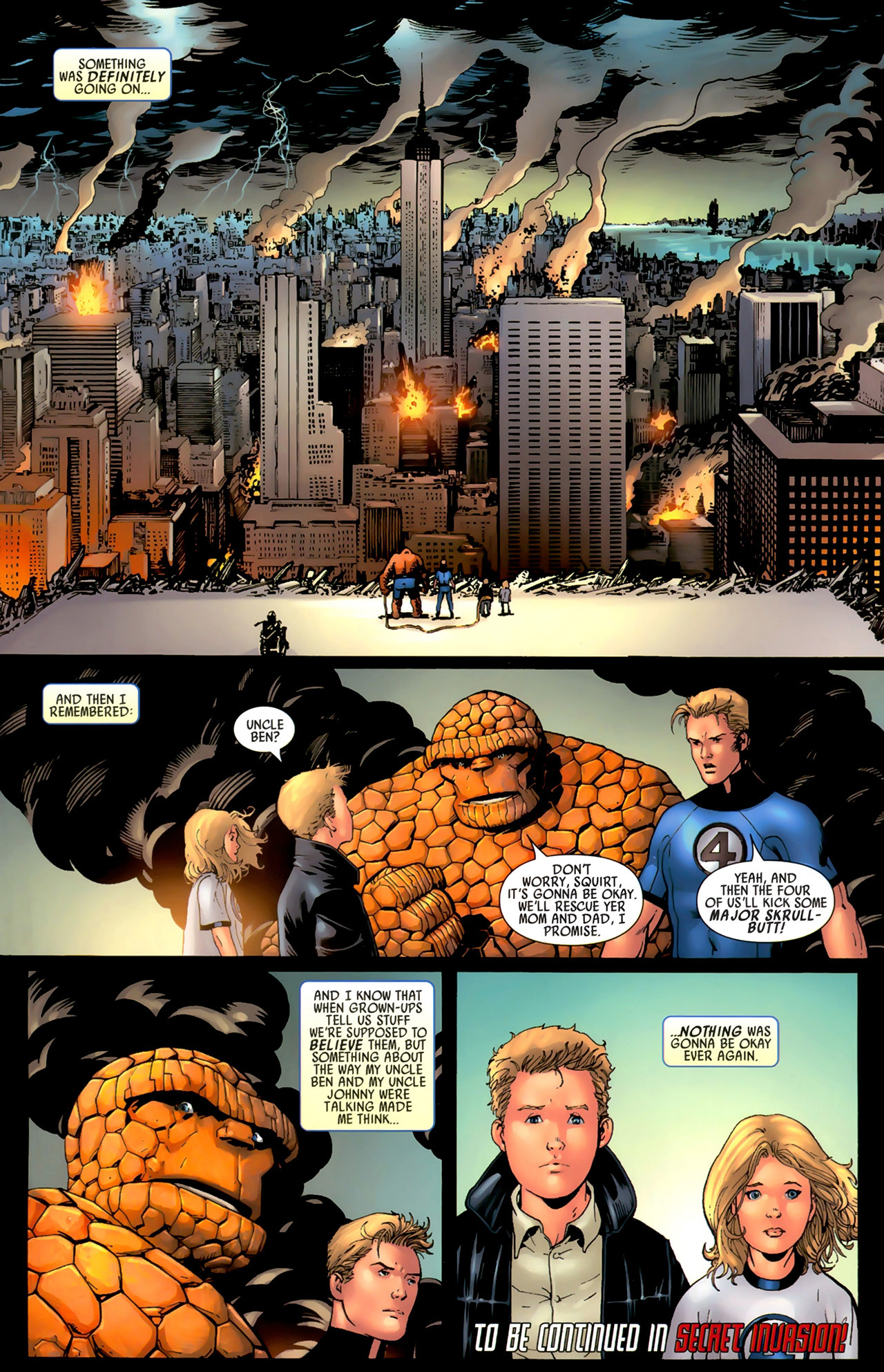 Read online Secret Invasion: Fantastic Four comic -  Issue #3 - 23