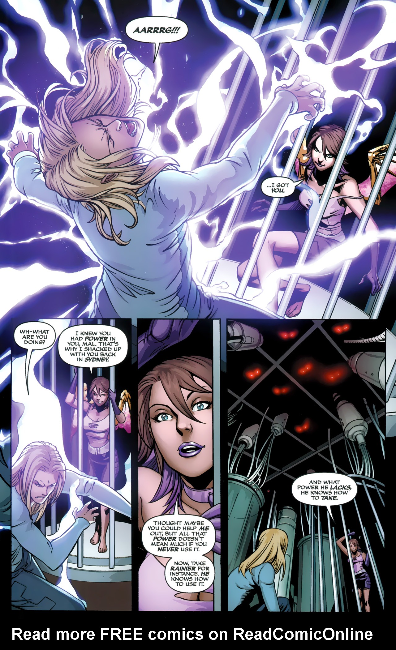 Read online Michael Turner's Soulfire (2009) comic -  Issue #8 - 22