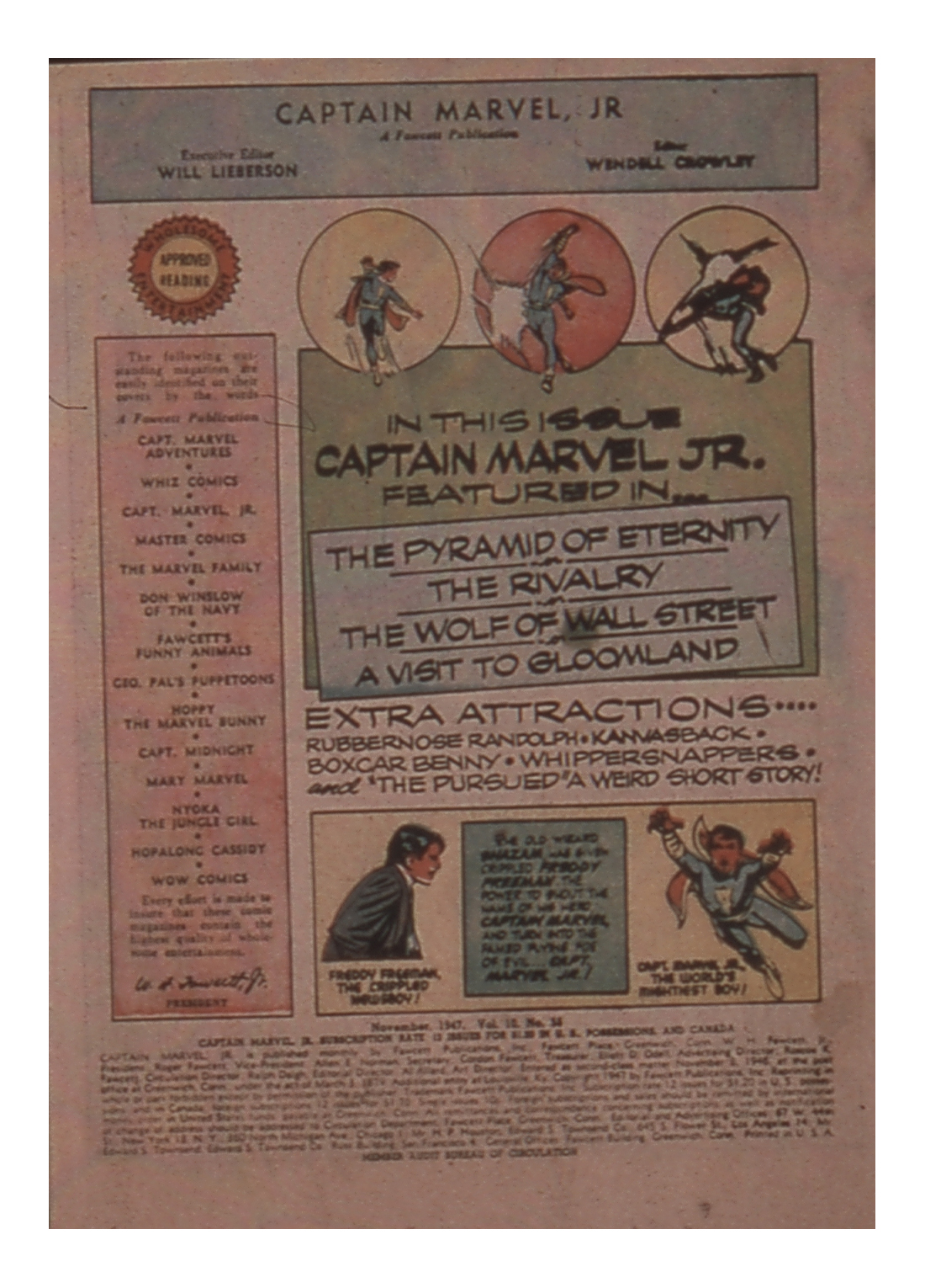 Read online Captain Marvel, Jr. comic -  Issue #55 - 3