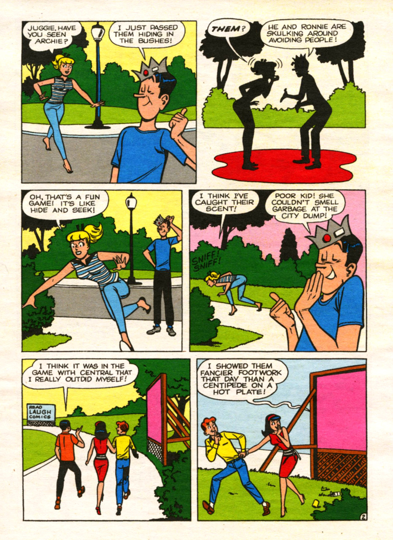 Read online Jughead's Double Digest Magazine comic -  Issue #152 - 122